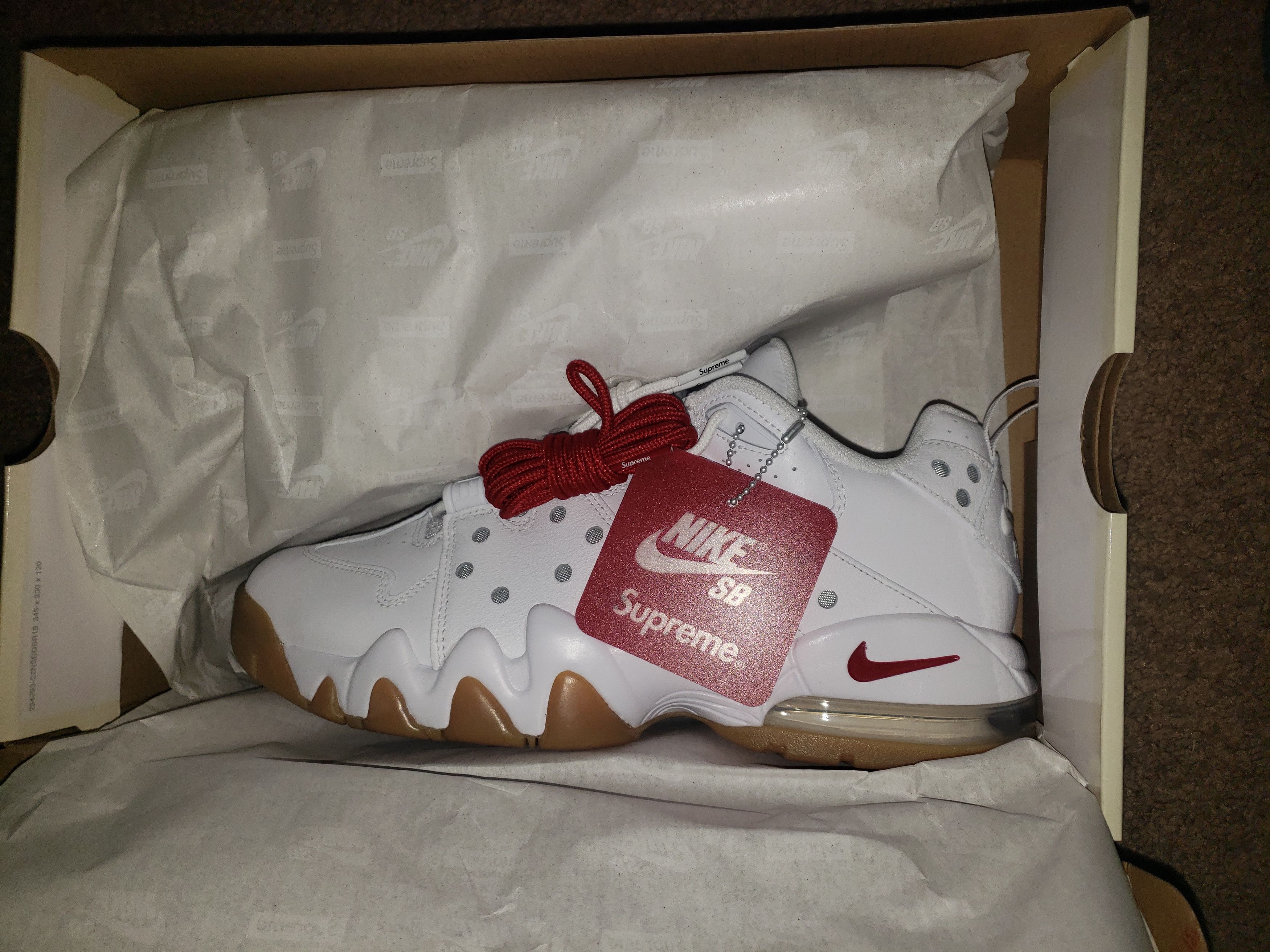 Nike × Supreme Supreme®/Nike SB Air Max 2 CB '94 Low Size US 9.5 / EU 42-43 - 1 Thumbnail