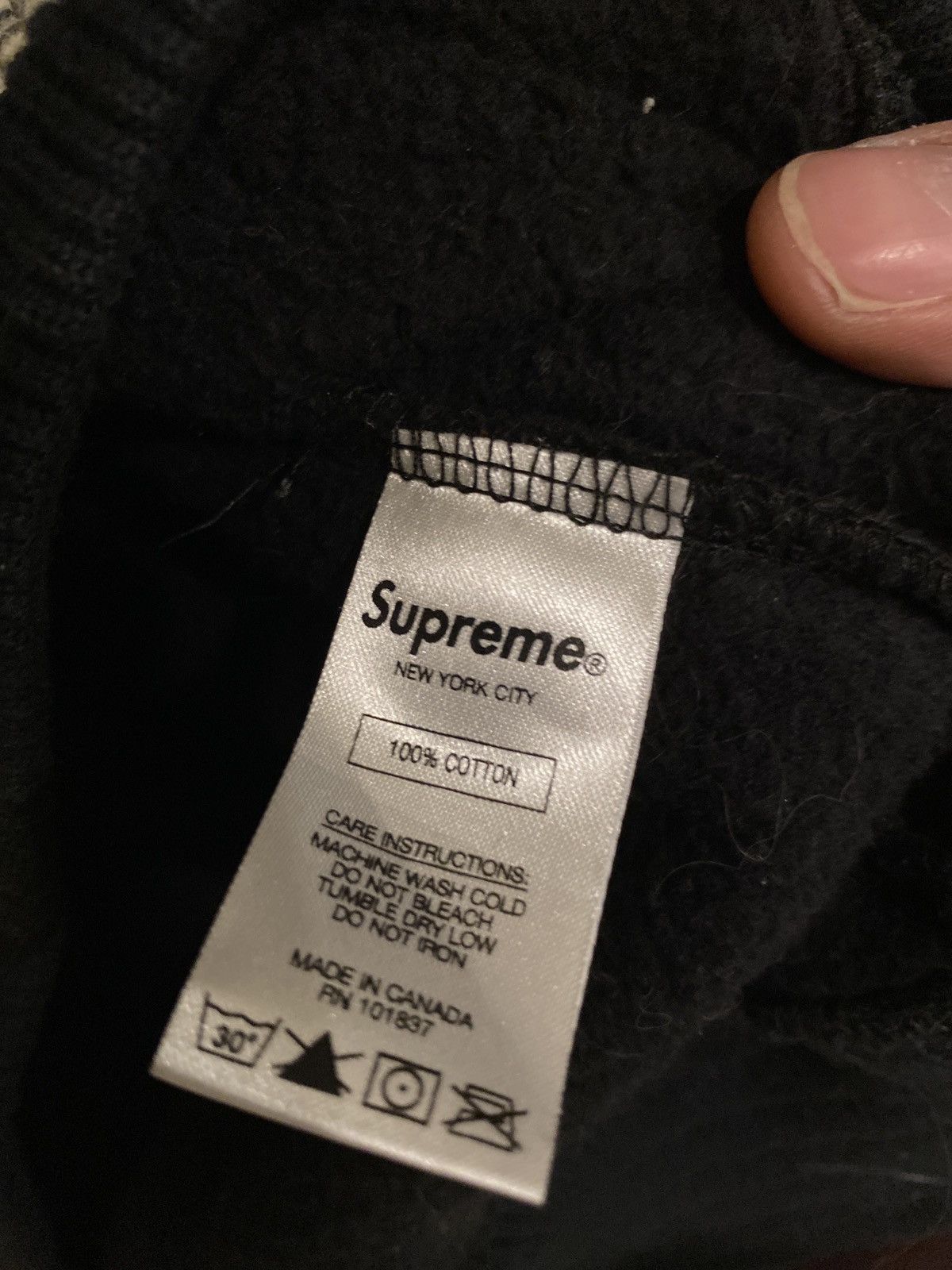 Supreme Supreme Eat Me Hoodie Black Size US L / EU 52-54 / 3 - 13 Thumbnail