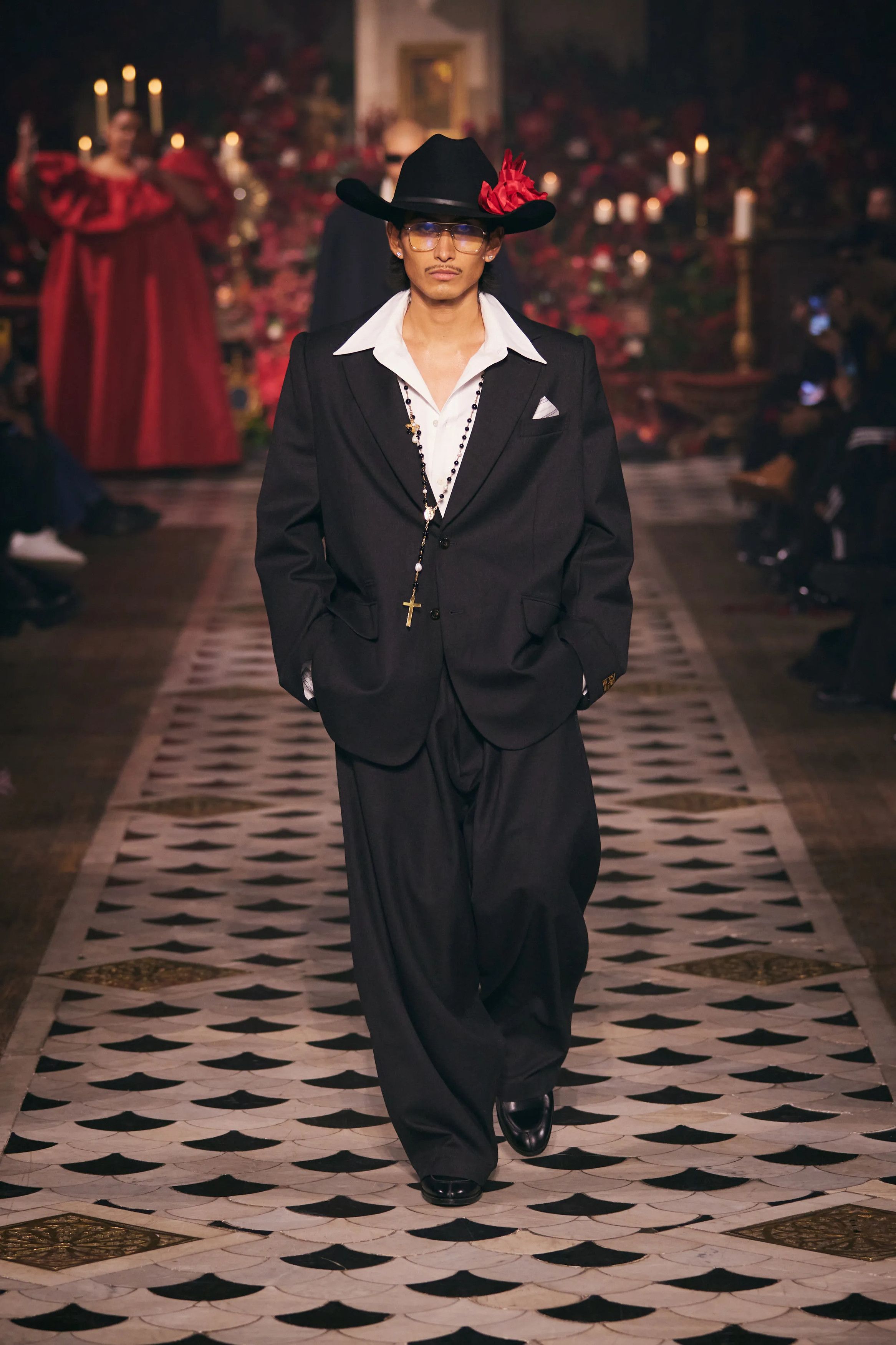 Willy Chavarria Runway Oversized Tailoring Wool Chuco Blazer Tarantula FW25 Size US S / EU 44-46 / 1 - 16 Thumbnail