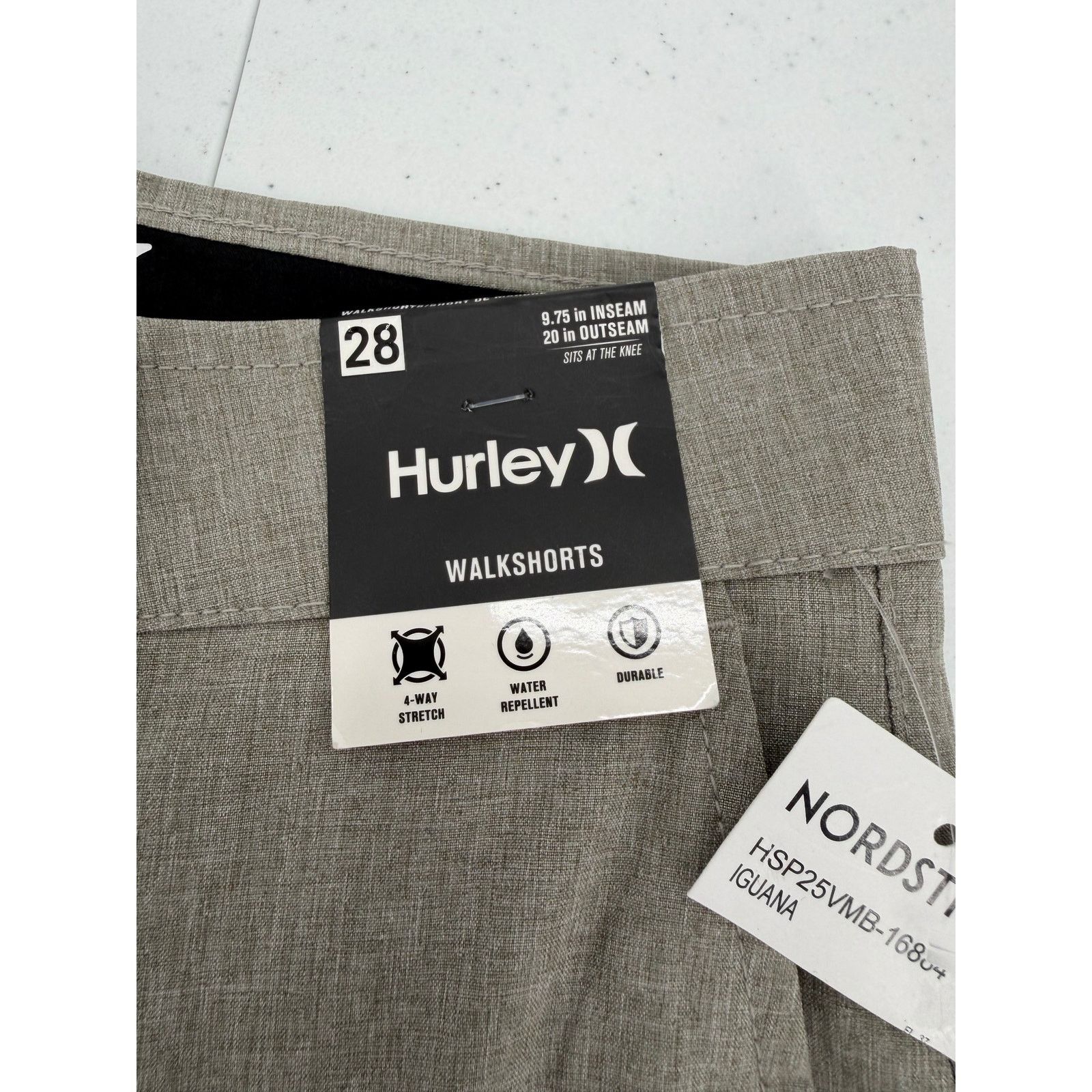 Hurley NWT Hurley Field Tracker Heather Gray Iguana Walkshorts Size US 28 / EU 44 - 4 Thumbnail
