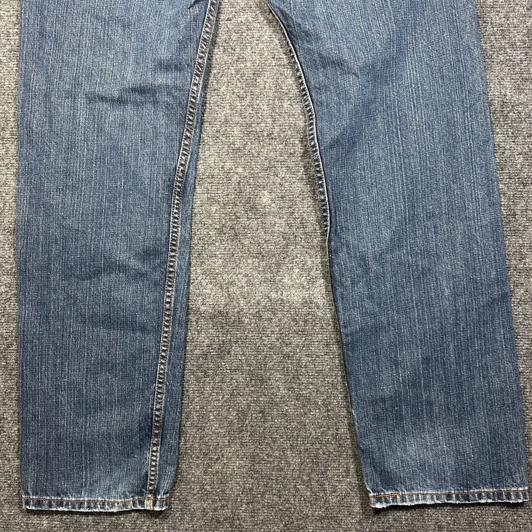 Levi's Levi's 505 Jeans Mens 36 Regular Cotton Denim Straight 5-Pocket Logo Blue Jeans Modern Classic Mens Size US 36 / EU 52 - 7 Thumbnail