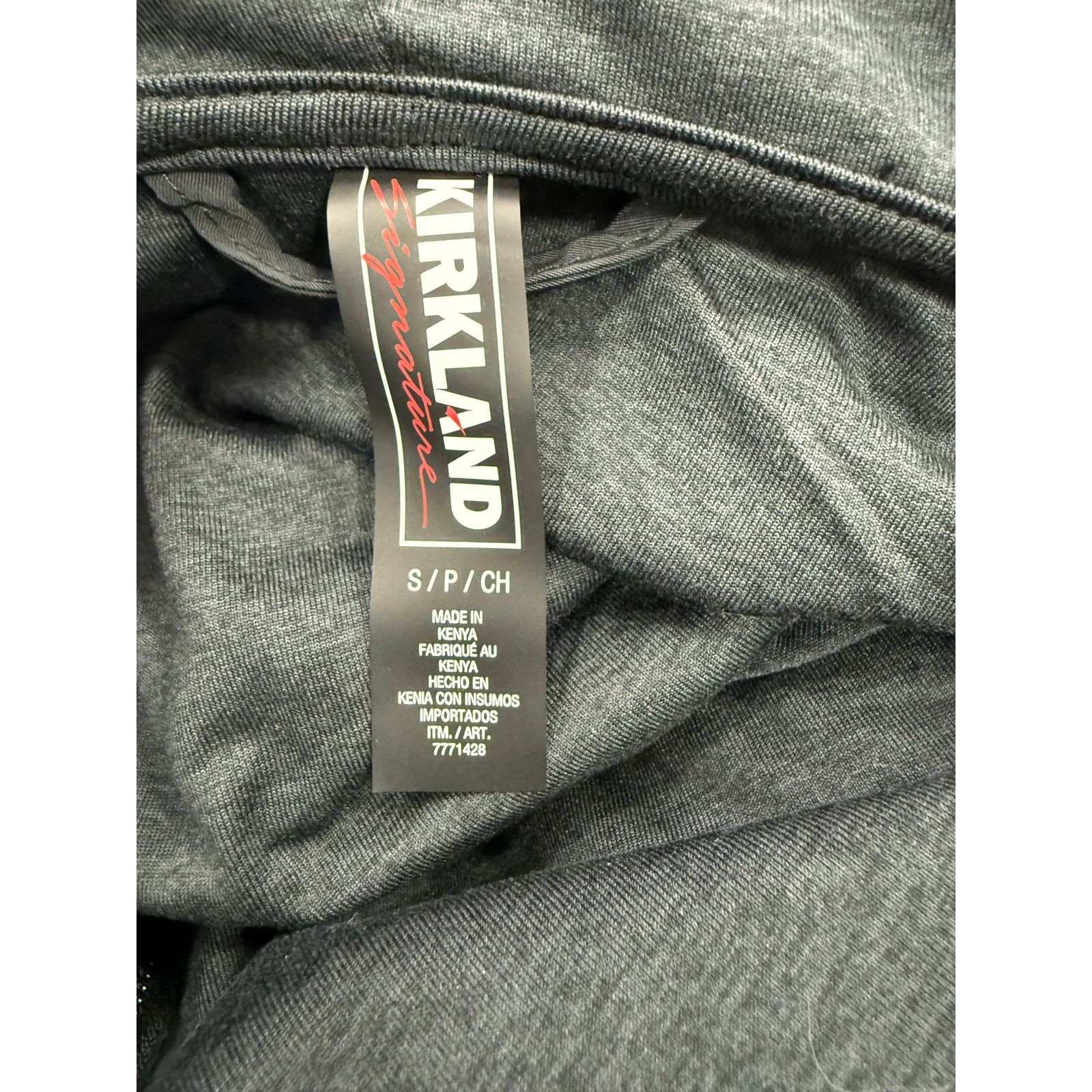 Kirkland Signature Kirkland Men’s Jacket sz S Fitness Workout Hooded Zip #G345 Size US S / EU 44-46 / 1 - 6 Thumbnail