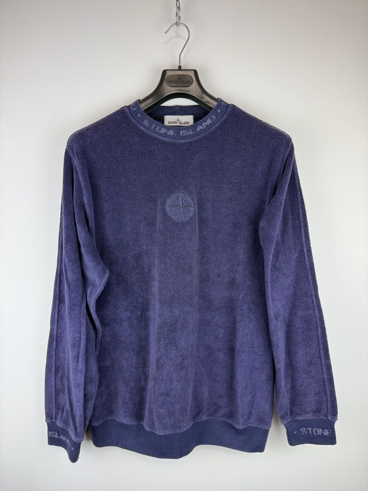 Stone Island Purple blue Stone Island sweater Size US L / EU 52-54 / 3 - 1 Thumbnail