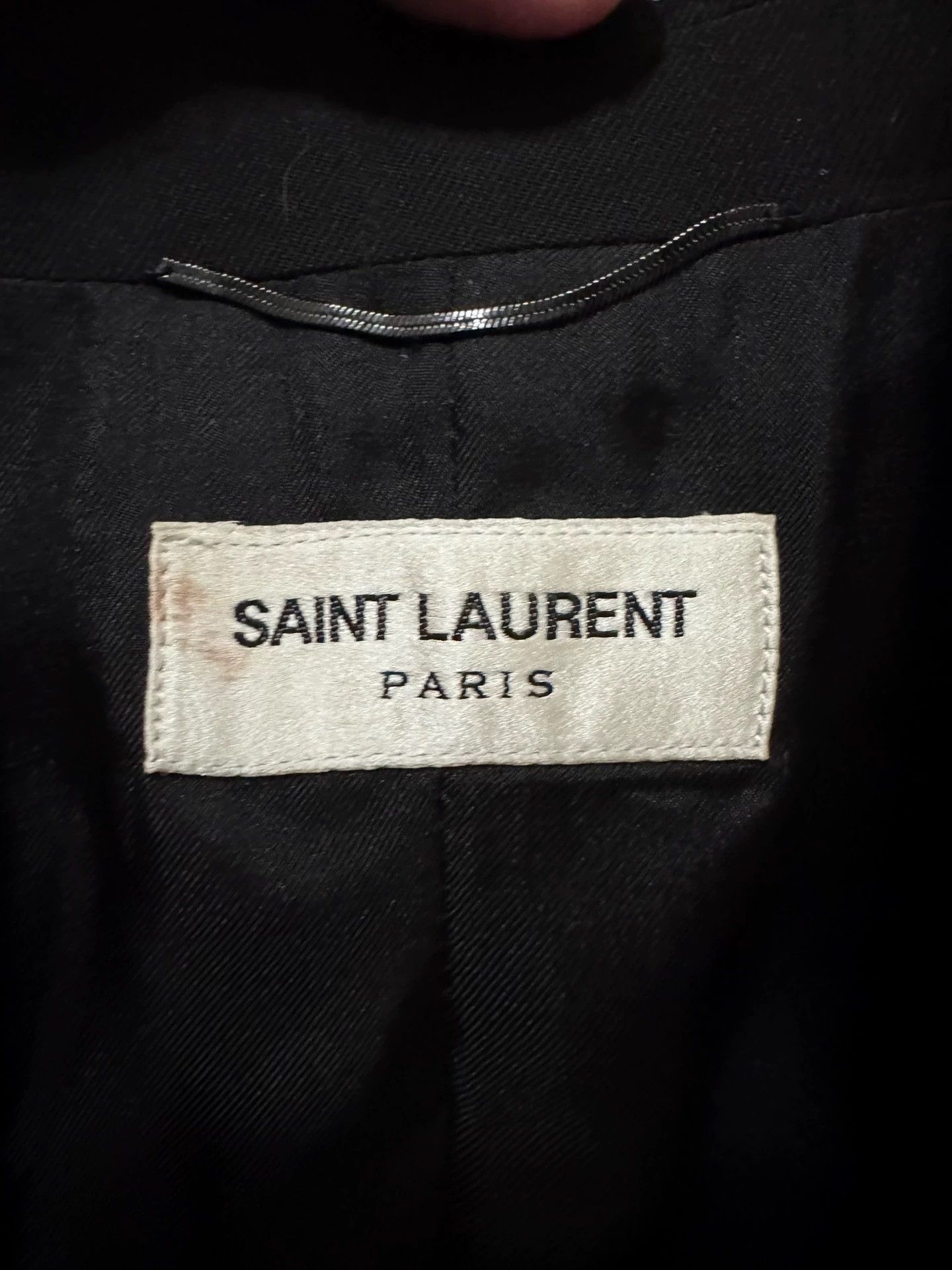 Saint Laurent Paris Authentic Saint Laurent SLP16FW peaked-lapel Smoking suit. Size 46R - 7 Thumbnail