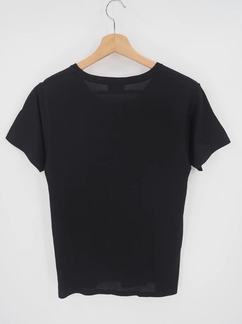 Yves Saint Laurent Saint Laurent Black Bloody Teeth Short Sleeve 2502-Nextarr Size US XS / EU 42 / 0 - 2 Thumbnail