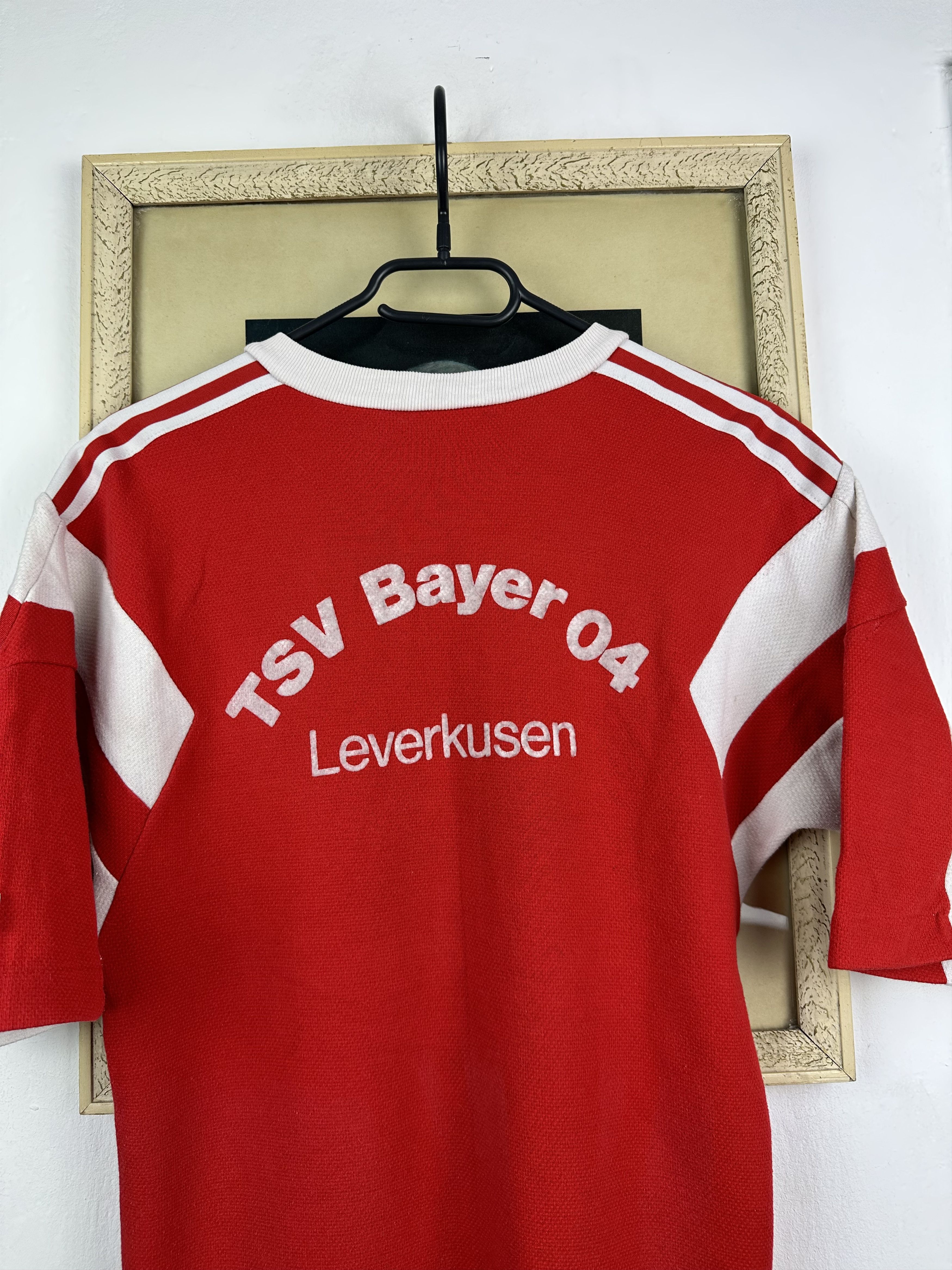 Adidas × Vintage Bayer 04 Leverkusen football shirt 1986 Adidas Jersey Rare Size US S / EU 44-46 / 1 - 12 Thumbnail