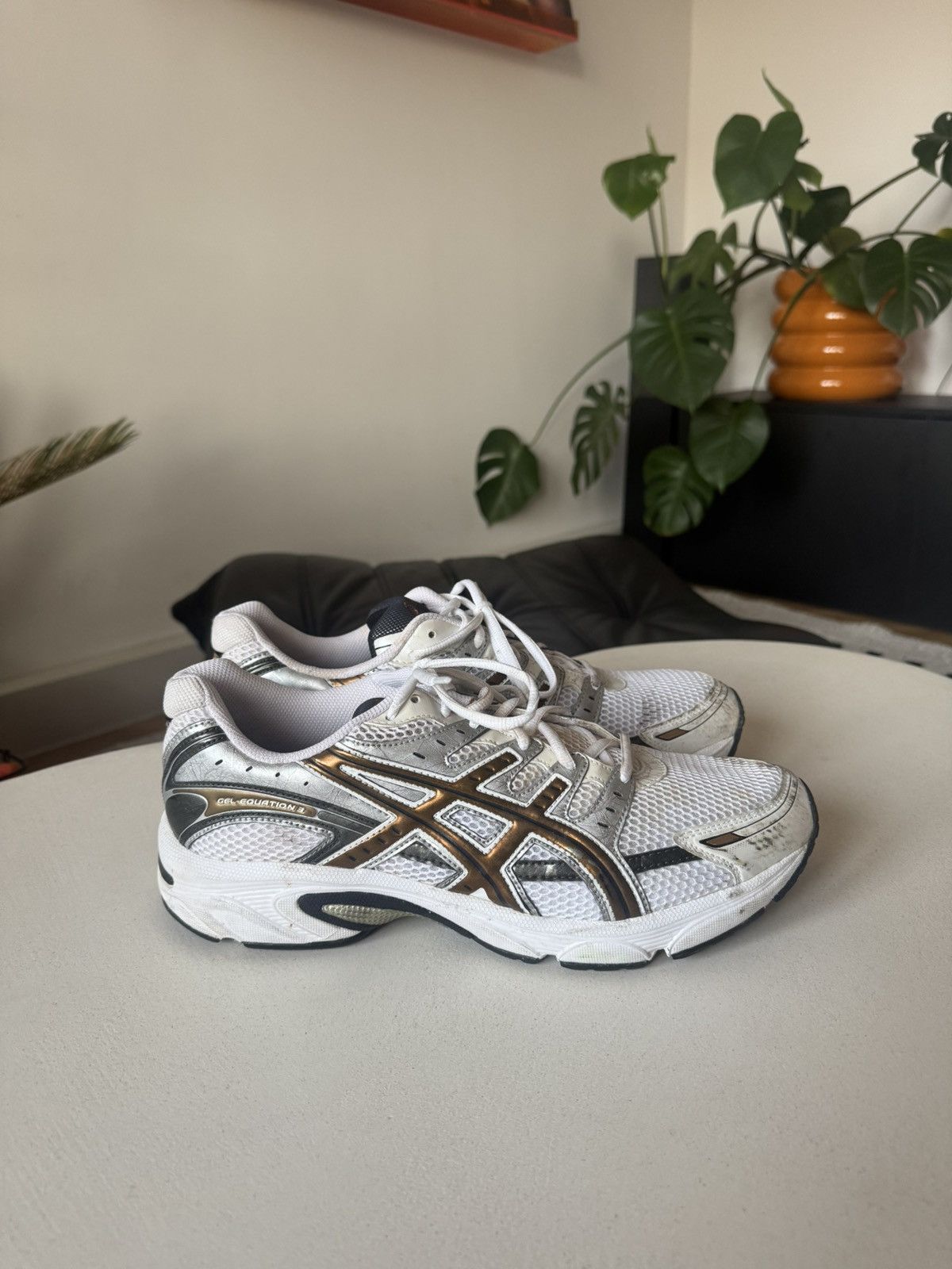 Asics Asics Gel Equation 3 Low Sneakers Rare White Hype Y2k Kicks Size US 11 / EU 44 - 3 Thumbnail