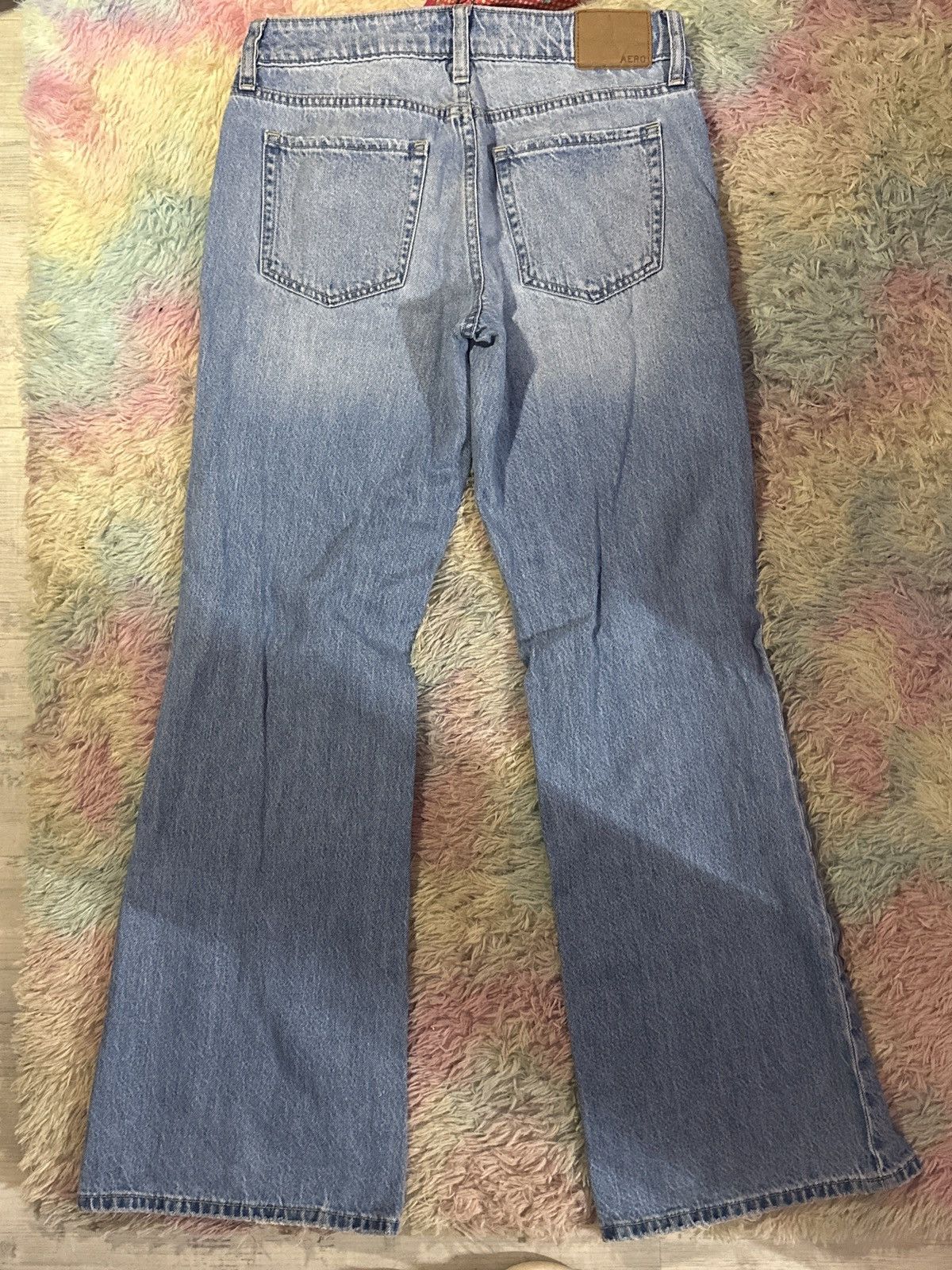 Aeropostale Baggy flare jeans Size 24" / US 00 / IT 34 - 3 Thumbnail