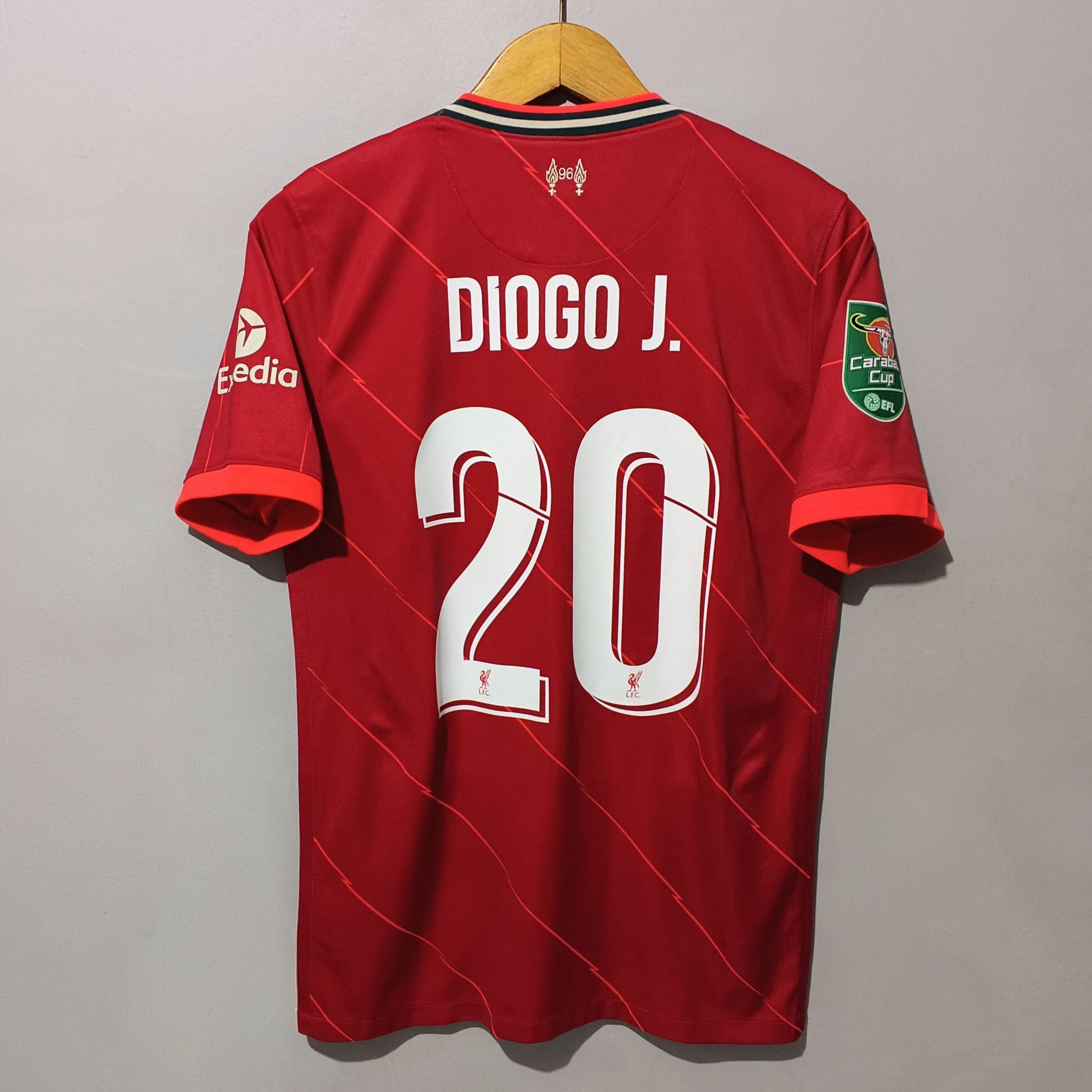 Nike Liverpool Carabao Cup Final 2022 Jersey Diogo Jota Size US M / EU 48-50 / 2 - 2 Thumbnail