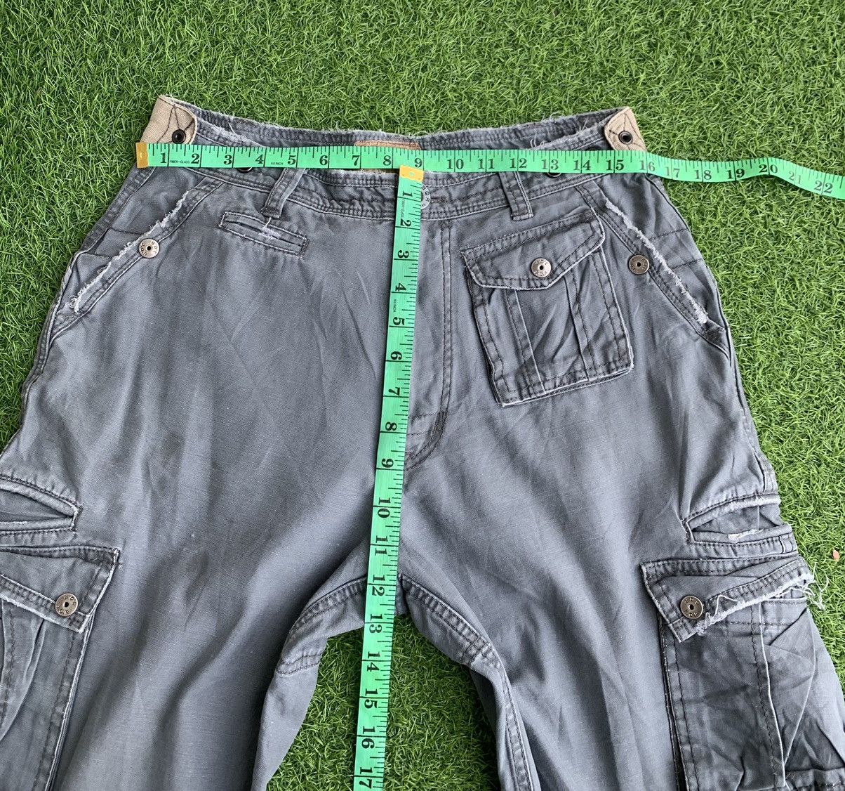 Japanese Brand 🔥 Japanese Brand 3QR Cargo Pocket Pants Size US 32 / EU 48 - 16 Thumbnail
