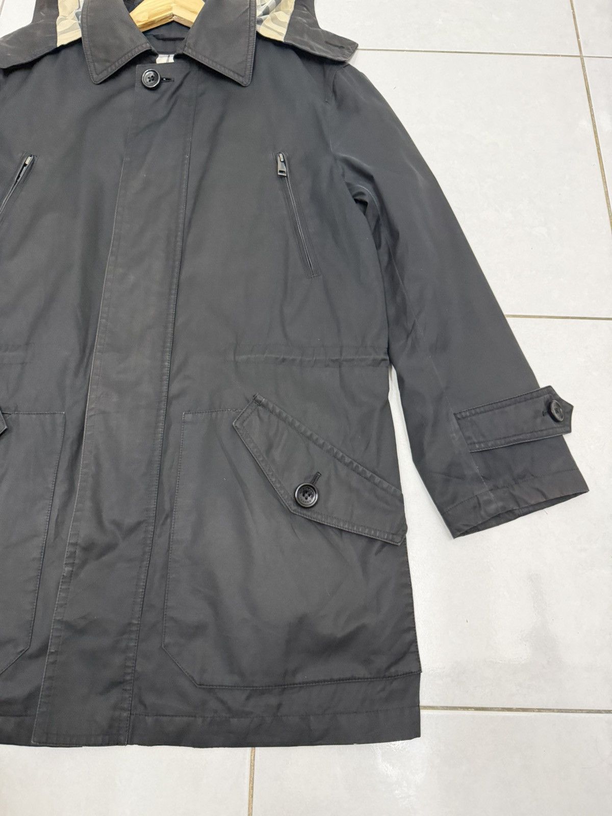 Burberry Burberry London Nova Check Detachable Hooded Coat Jacket Size US L / EU 52-54 / 3 - 14 Thumbnail