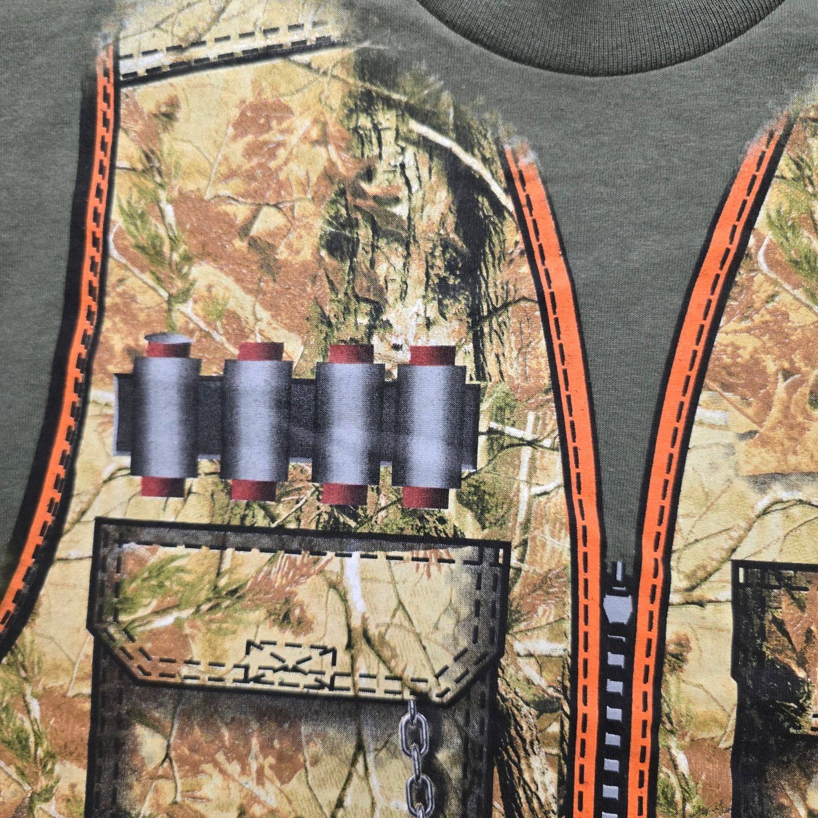Vintage Vintage Duck Hunting Vest Shirt L Camo Vest Graphic Tee Size US L / EU 52-54 / 3 - 5 Thumbnail