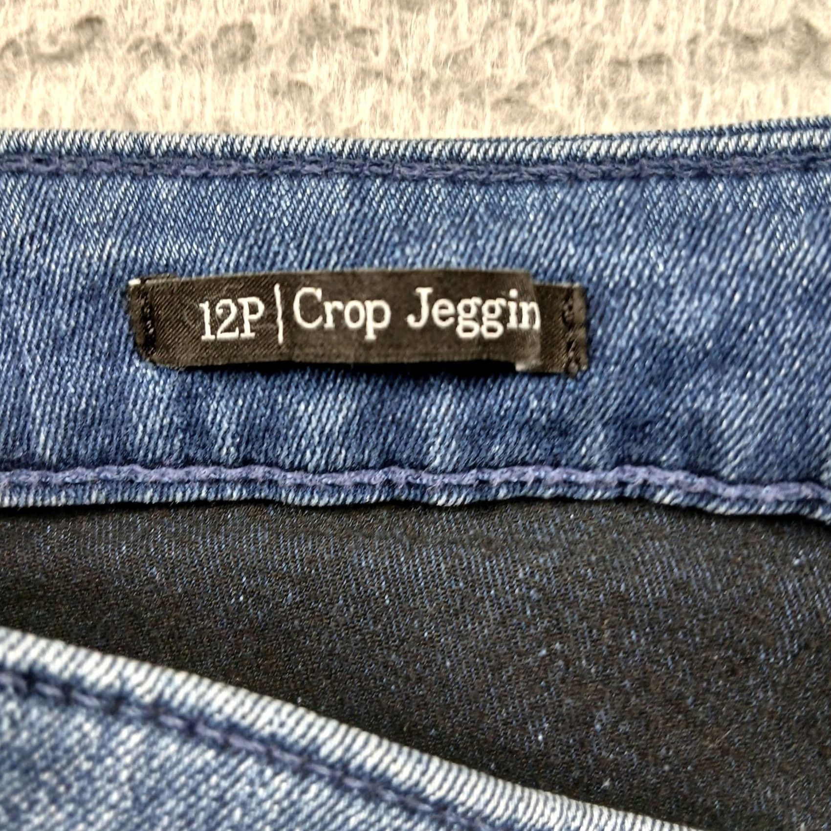 Talbots Talbots Sofia Wash Crop Denim Jegging Jeans 12P Petite Stretch Women EUC Size 34" / US 12 / IT 48 - 5 Thumbnail