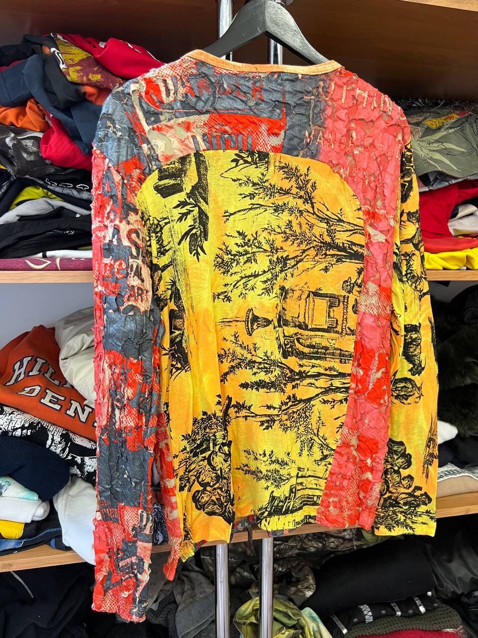 Custo Barcelona Custo Barcelona Y2K Unique Long Sleeve Mesh Art Size M / US 6-8 / IT 42-44 - 9 Thumbnail
