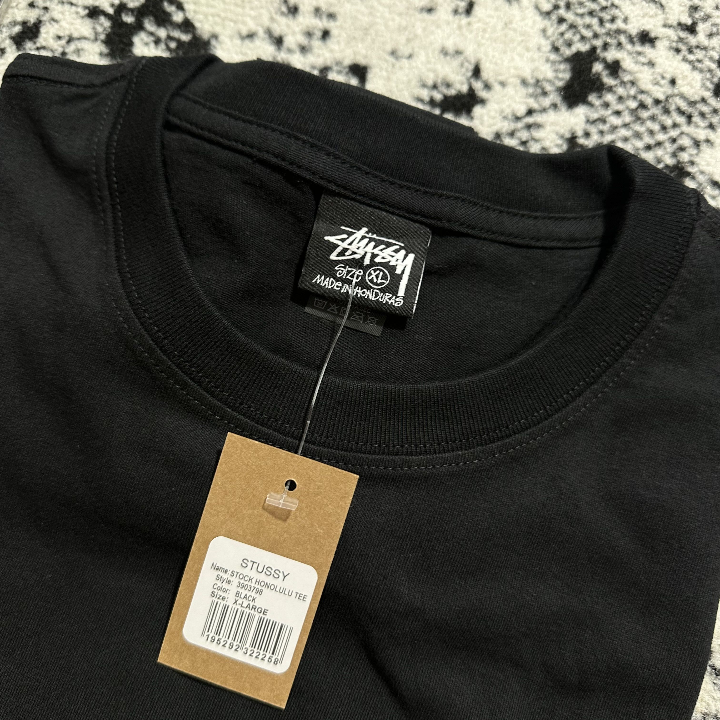 Stussy STUSSY HONOLULU TEE BLACK Size US XL / EU 56 / 4 - 4 Thumbnail