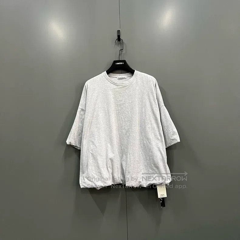 Acne Studios Acne Studios Gray back logo short sleeve Size S / US 4 / IT 40 - 1 Thumbnail