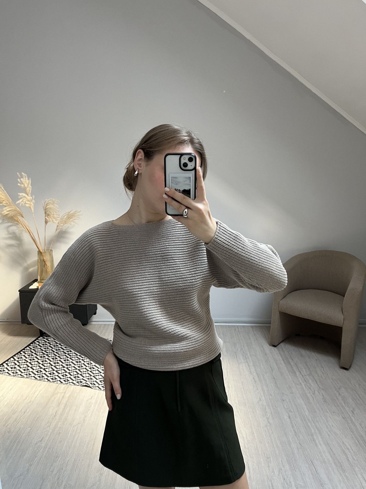 Ralph Lauren × Ralph Lauren Black Label Ralph Lauren Black Label Knit sweater beige Size S / US 4 / IT 40 - 2 Thumbnail