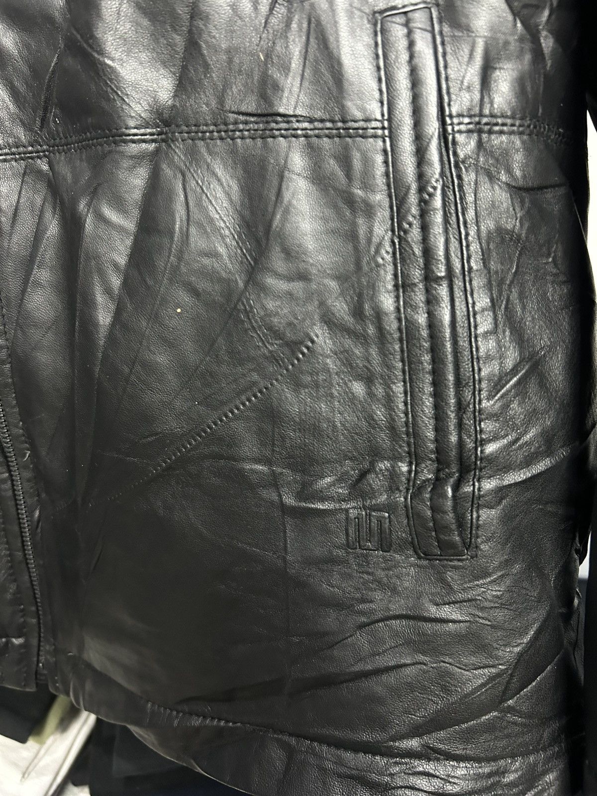 Japanese Brand VINTAGE 2005 MAESTRO LATHER JACKET Size US L / EU 52-54 / 3 - 6 Thumbnail