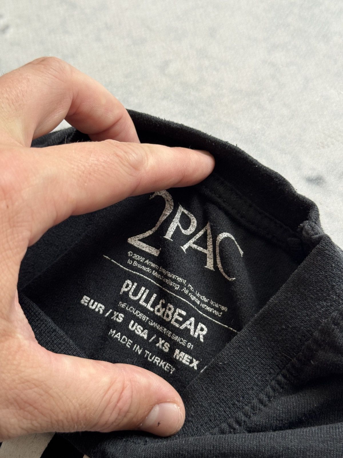 Pull & Bear × Vintage 2Pac big logo tee Size US XS / EU 42 / 0 - 3 Thumbnail