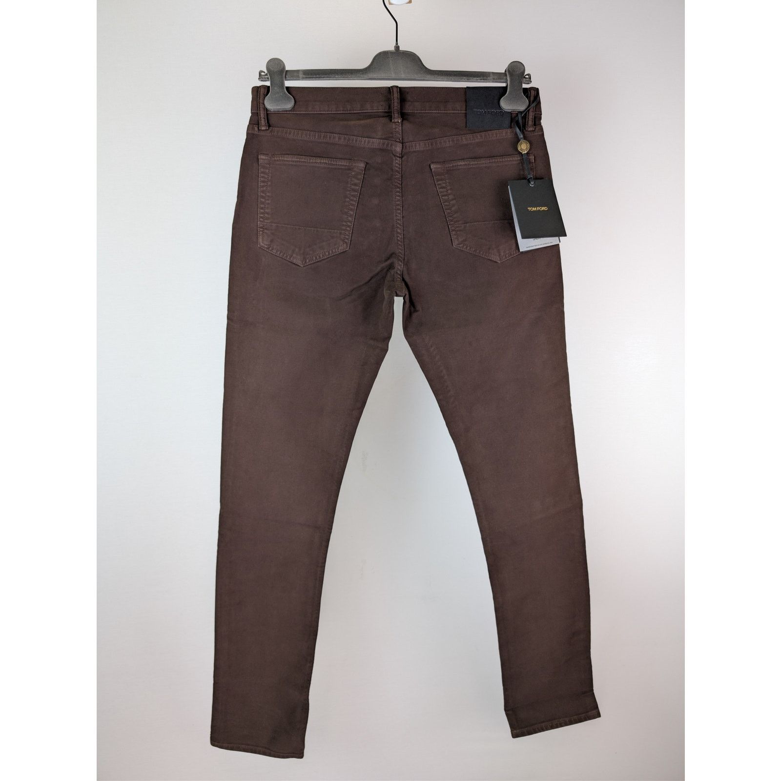 Tom Ford o1rshd1 Slim Denim Jeans in Brown Size US 34 / EU 50 - 9 Thumbnail