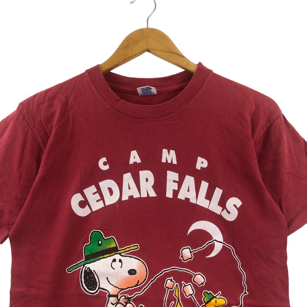 Vintage Vintage VELVA SHEEN PEANUTS Camp Cedar Falls Tee Shirt Size M / US 6-8 / IT 42-44 - 2 Thumbnail