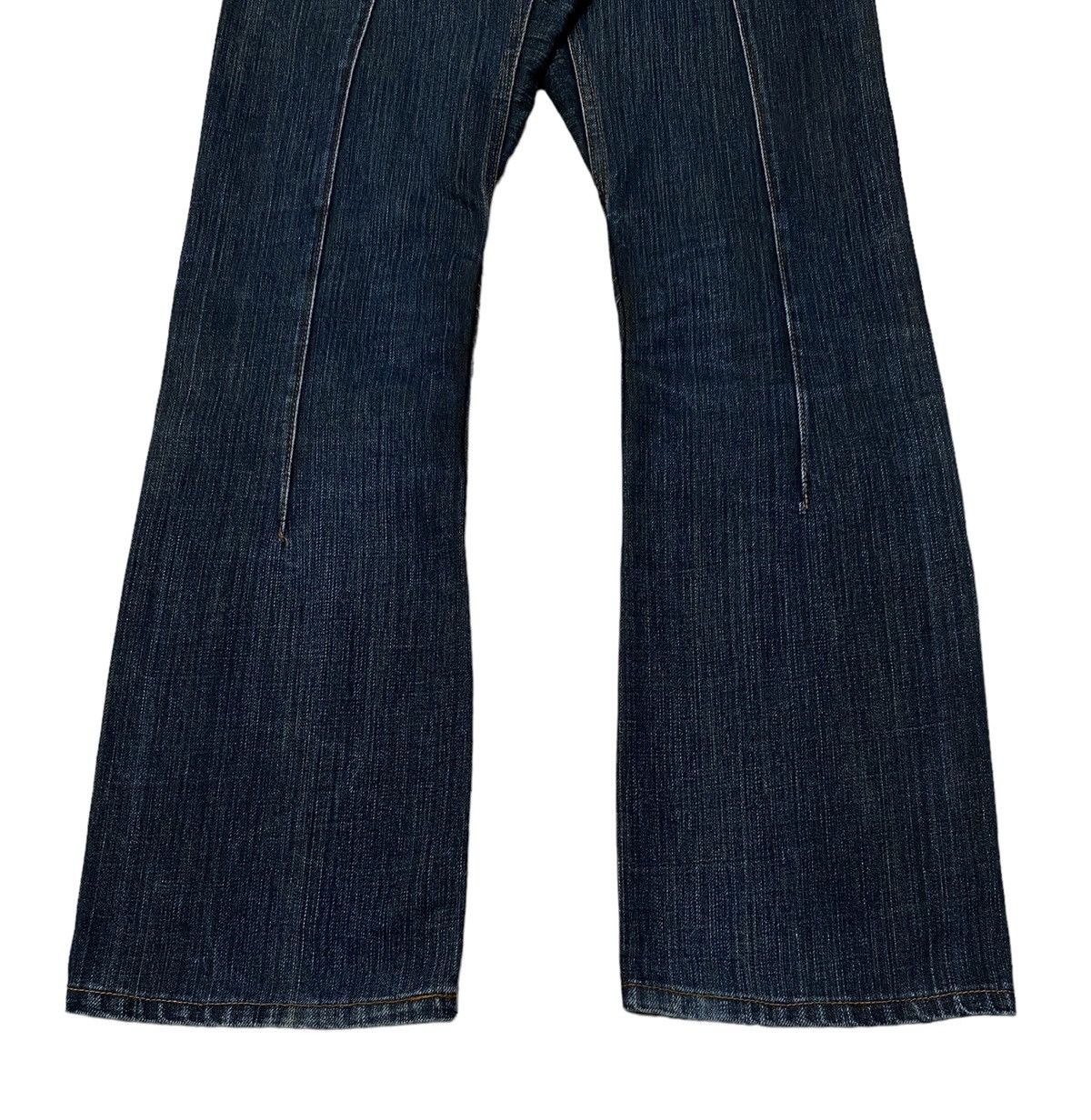 Vintage Vintage Japanese Brand Semantic Design Flared Jeans 1990s Size US 29 - 7 Thumbnail