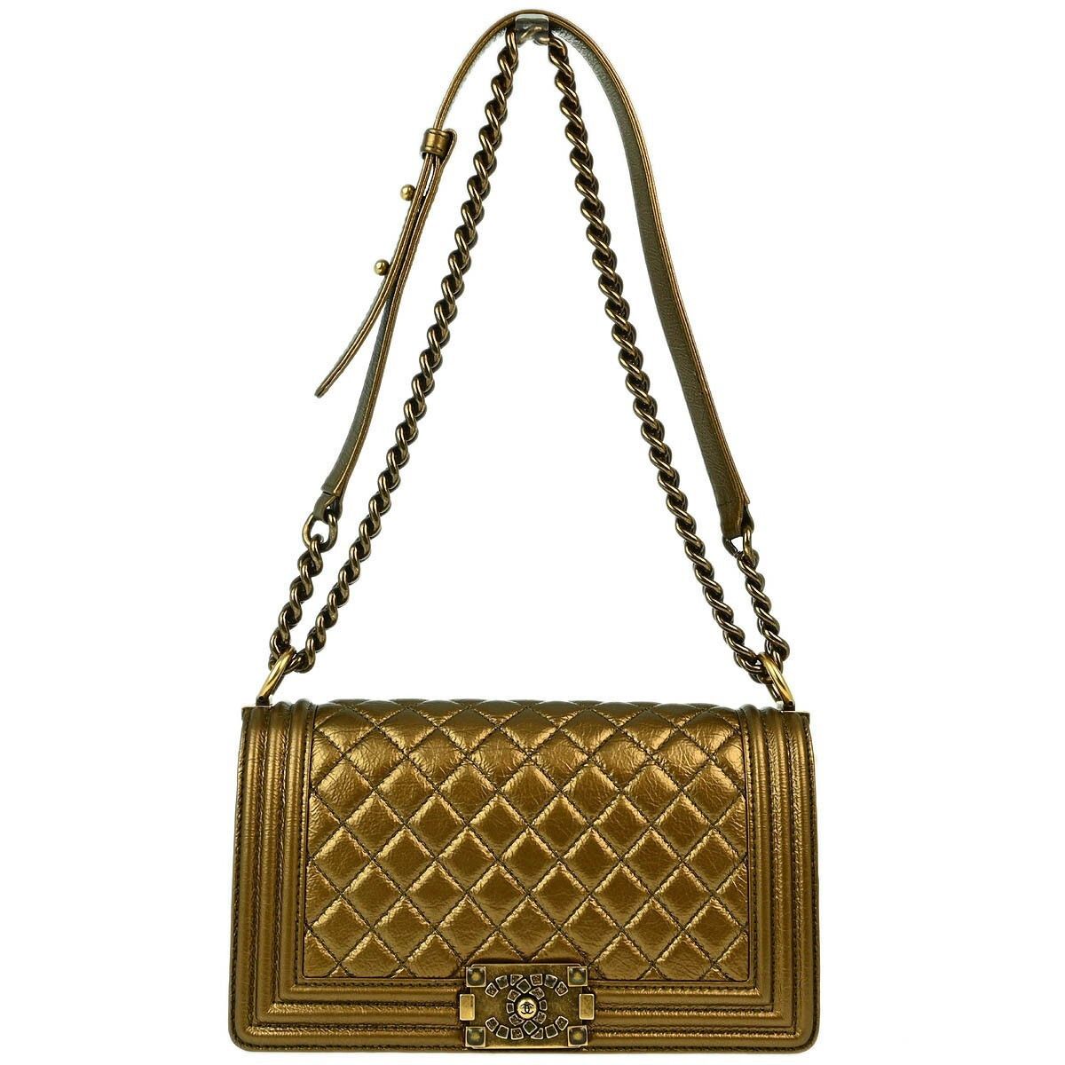 Chanel Chanel Boy Flap Bag Quilted Calfskin Size ONE SIZE - 1 Thumbnail