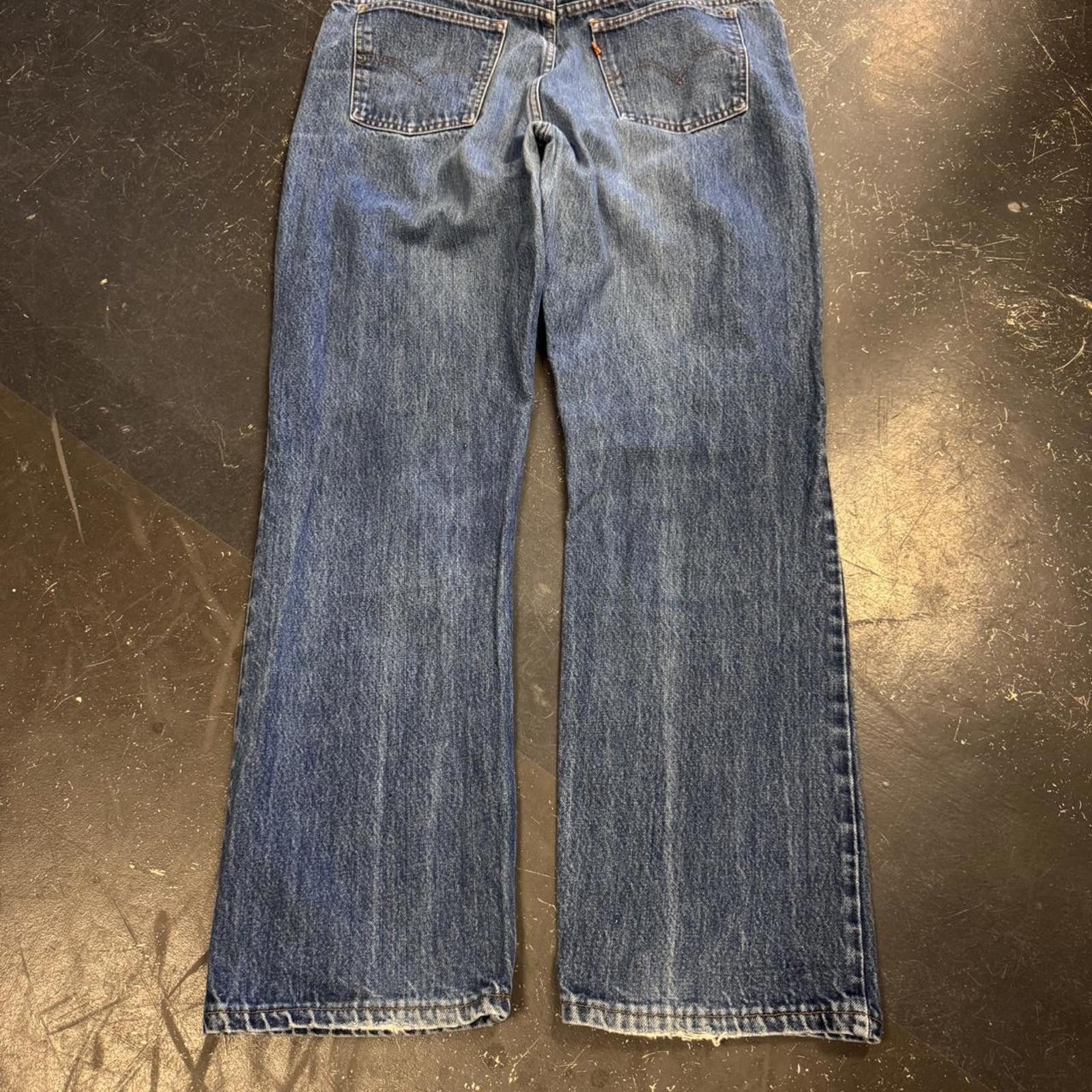 Levi's × Vintage Vintage 1980s Levi Orange Tab Jeans Size US 37 - 2 Thumbnail