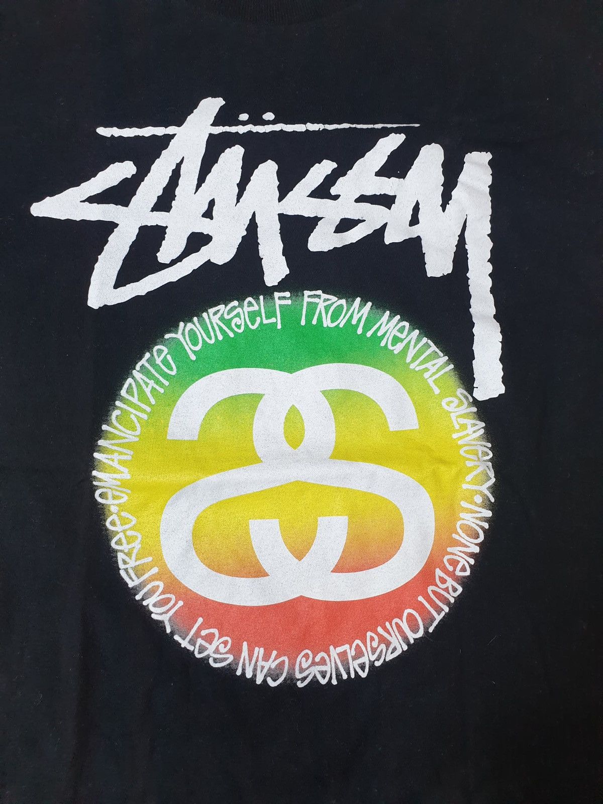 Stussy Vintage Stussy Rasta Streetwear Brand Size US S / EU 44-46 / 1 - 3 Thumbnail