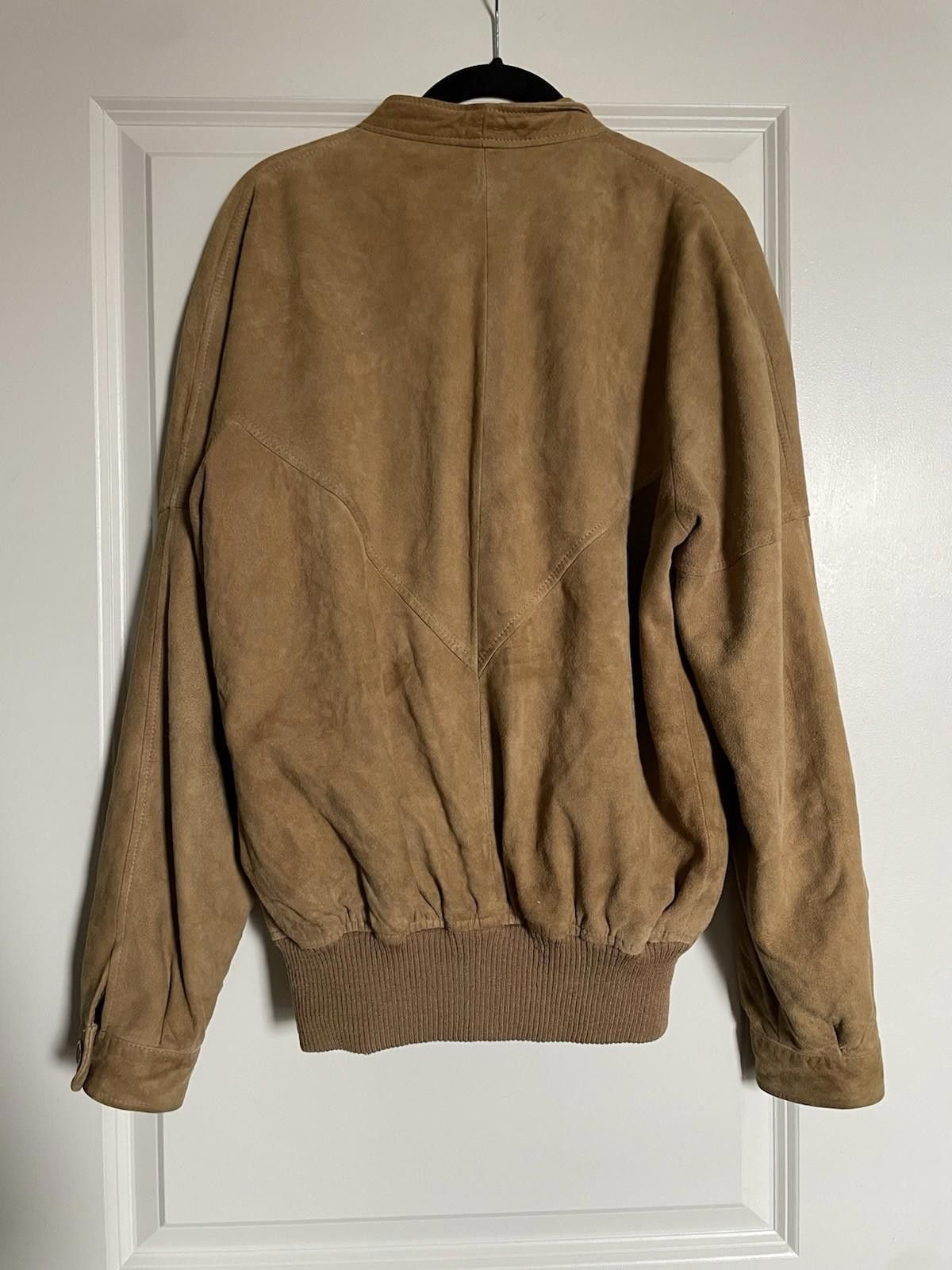 Other Maren Vintage Suede Bomber Jacket Distressed Medium Maren Size US M / EU 48-50 / 2 - 2 Thumbnail