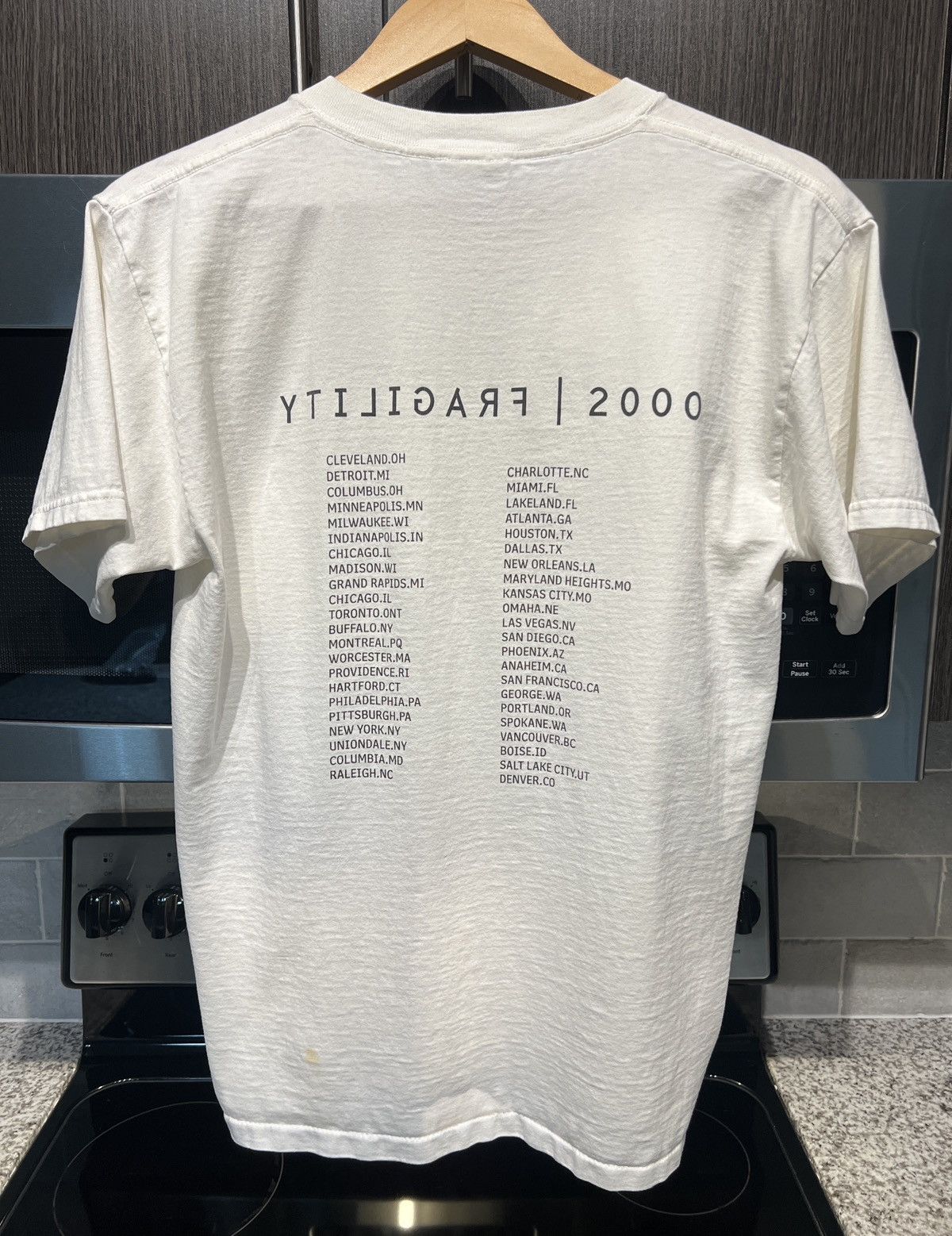 Vintage Nine Inch Nails NIN Vintage All Sport Fragility Tour T-Shirt Size US M / EU 48-50 / 2 - 2 Thumbnail