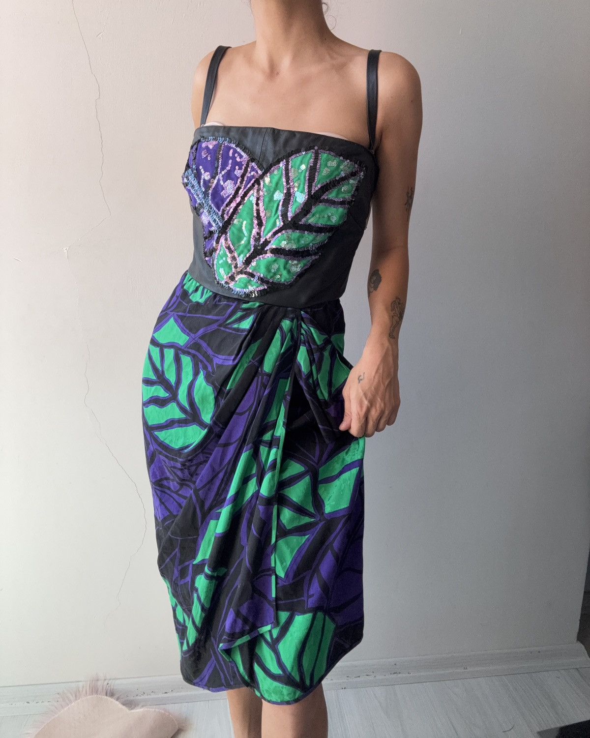 Vintage 90’s vakko dress Size XL / US 12-14 / IT 48-50 - 1 Thumbnail