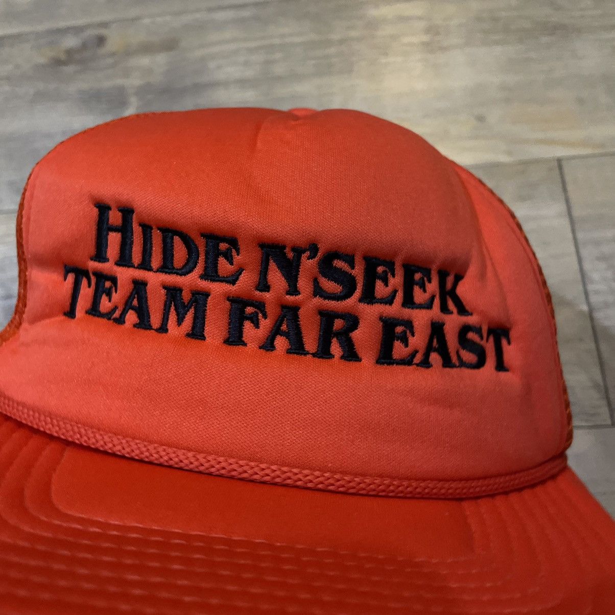 Japanese Brand Hide and seek trucker cap Size ONE SIZE - 2 Thumbnail