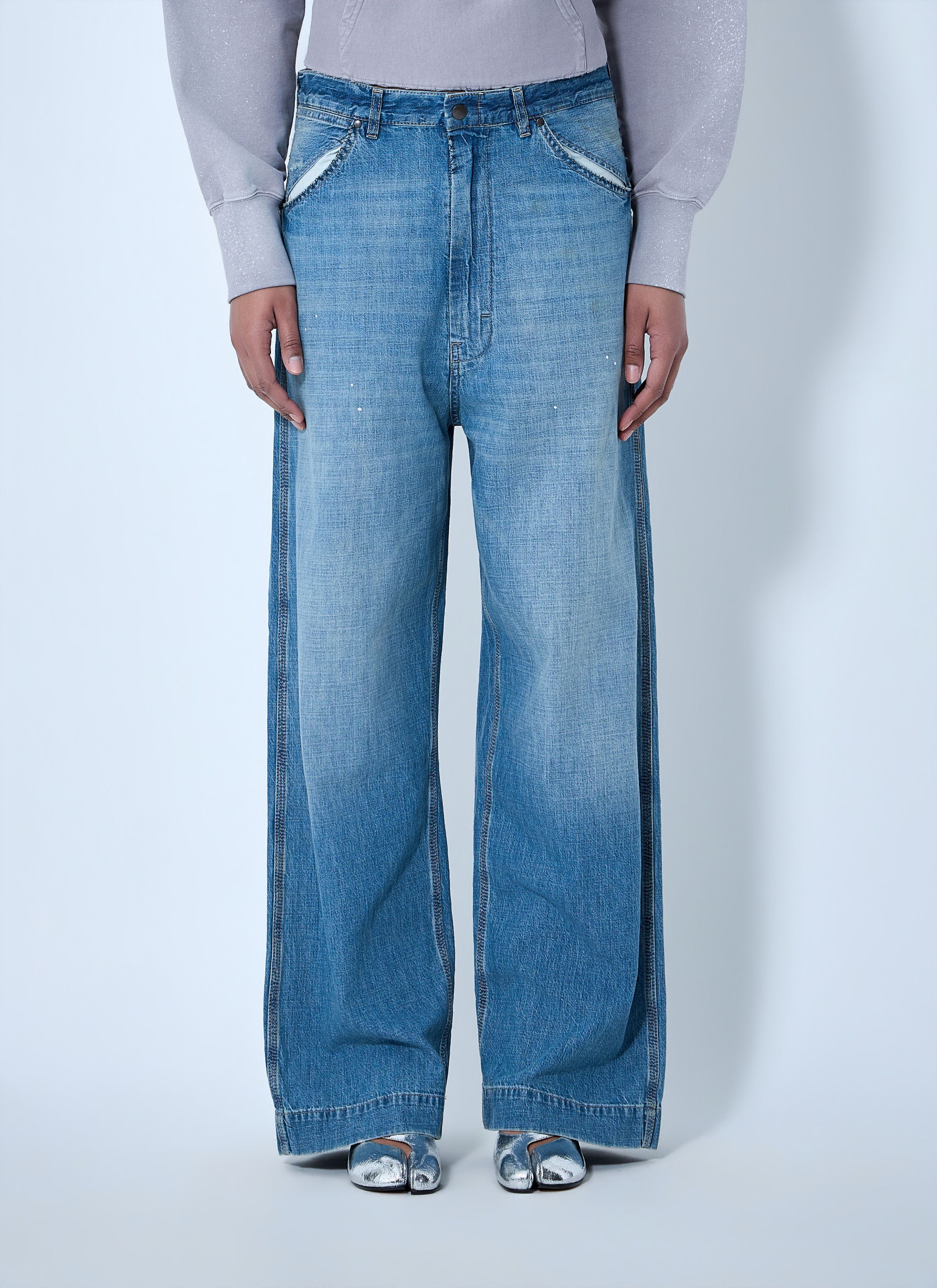 Maison Margiela Wide-Leg Denim Jeans Size 28" / US 6 / IT 42 - 1 Thumbnail