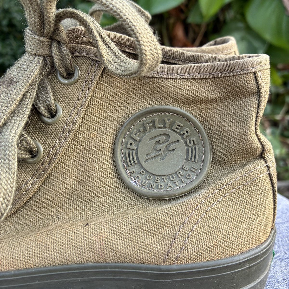 P.F. Flyers PF Flyers Foundation Hi Top Olive Green Sneakers Women Size US 6.5 / IT 36.5 - 5 Thumbnail
