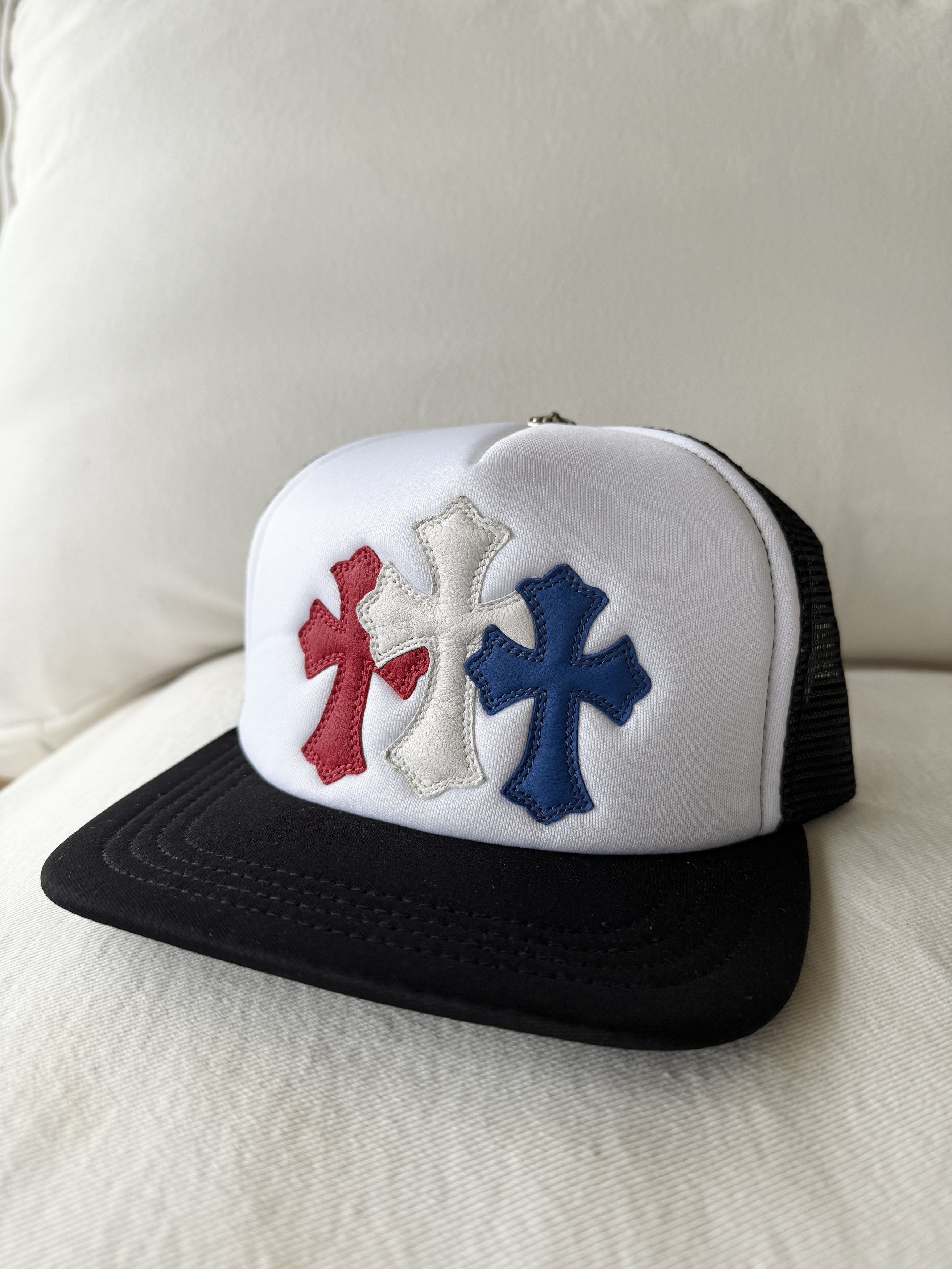 Chrome Hearts CHROME HEARTS CEMETERY 4TH OF JULY HAT RED WHITE BLUE Size ONE SIZE - 2 Thumbnail