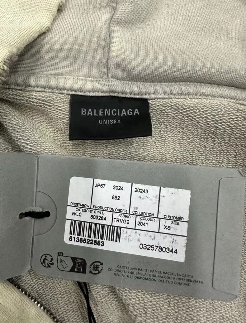 Balenciaga Balenciaga Dragon Zip Sweatshirt Size US XS / EU 42 / 0 - 6 Thumbnail