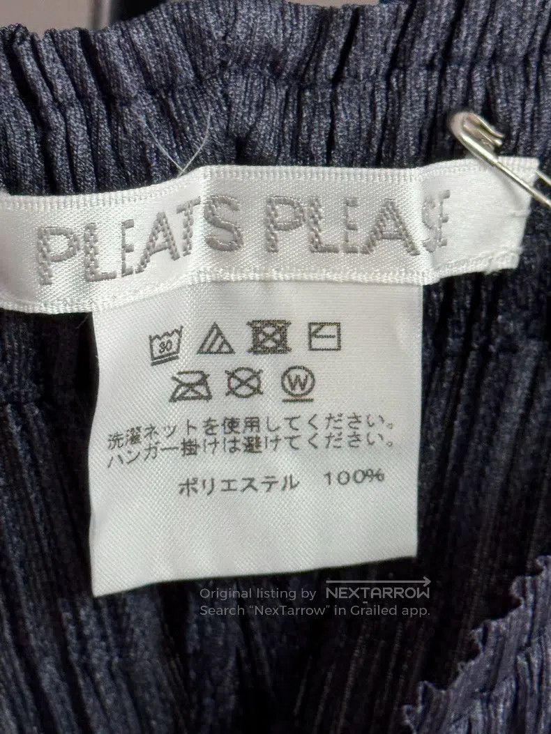 Issey Miyake Issey Miyake size:3 Purple Asymmetric Disc Pants Size 22" - 5 Thumbnail