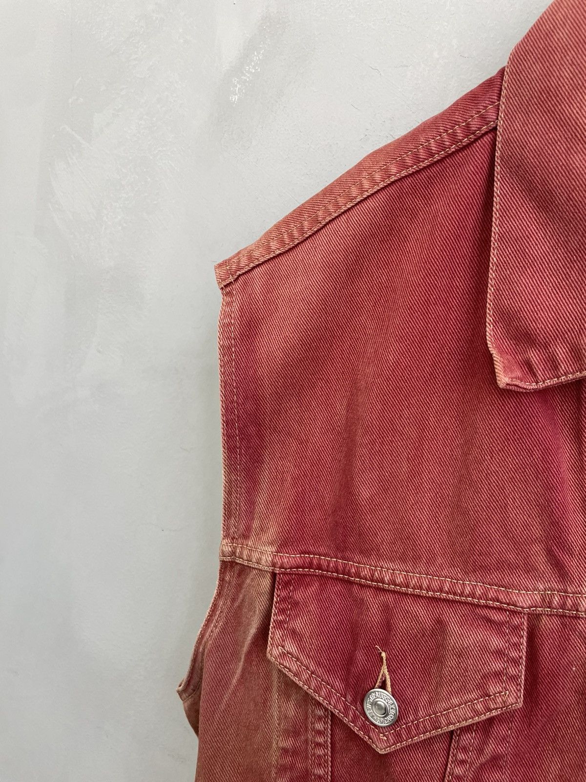 Levi's Rare 90s Levis white tab trucker jacket jacket type 1 Size US M / EU 48-50 / 2 - 7 Thumbnail