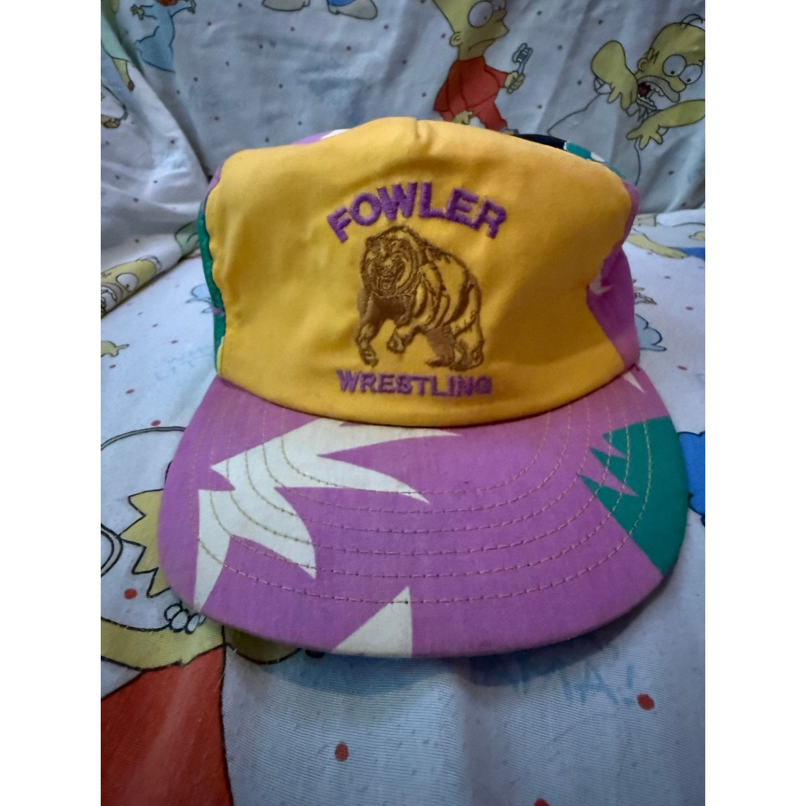 Other True Vintage Fowler Wrestling abstract design Size ONE SIZE - 1 Thumbnail