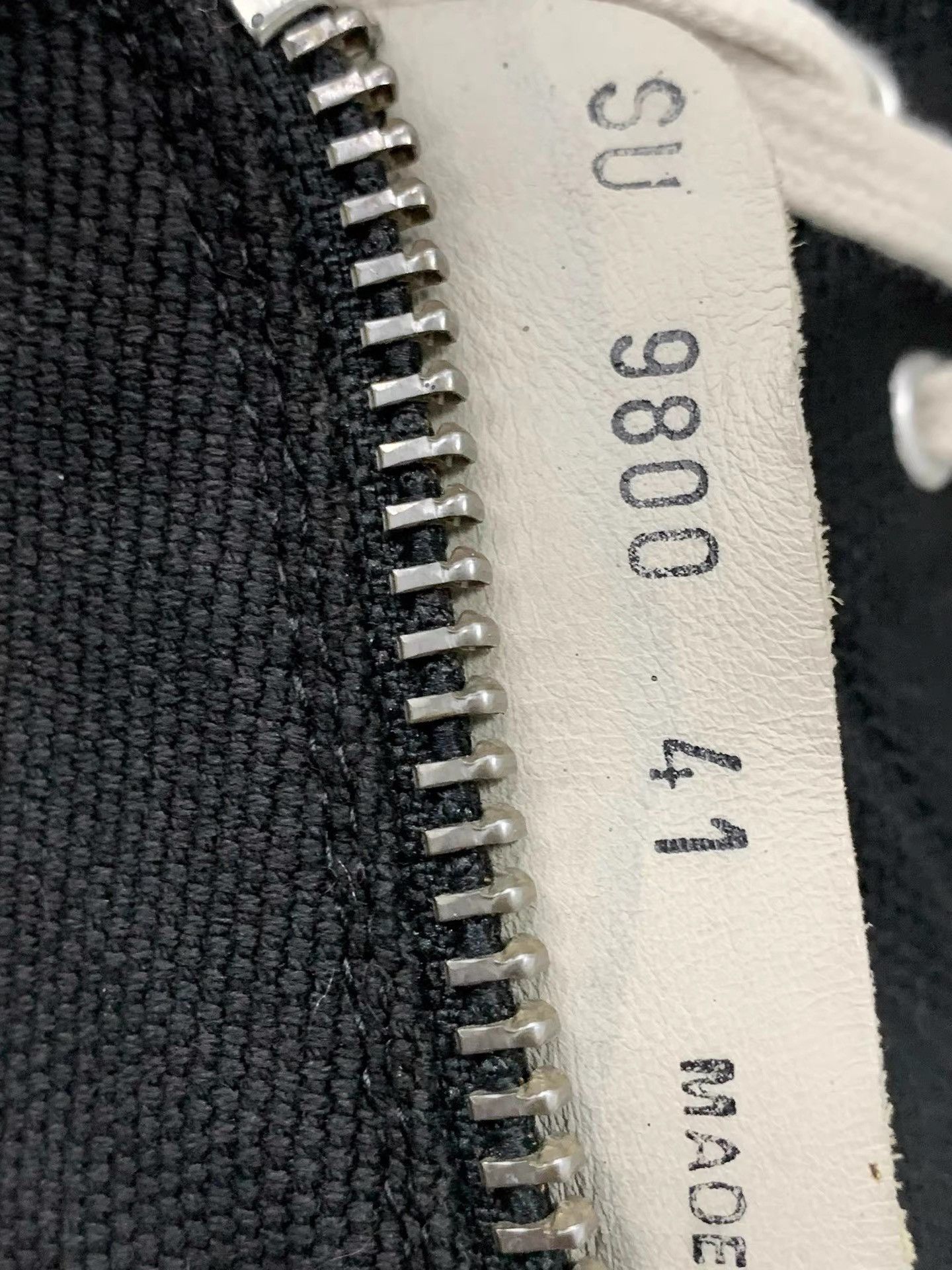 Rick Owens Rick Owens Canvas High-Top Big Converse K34 Size US 8 / EU 41 - 9 Thumbnail