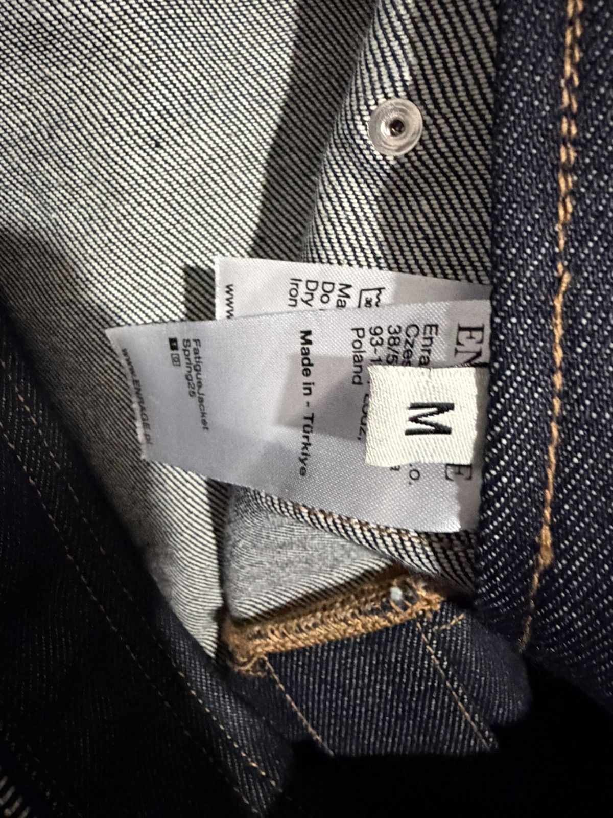 Vintage Brand new Levi’s Enrage Denim Jacket Size M Size US M / EU 48-50 / 2 - 3 Thumbnail