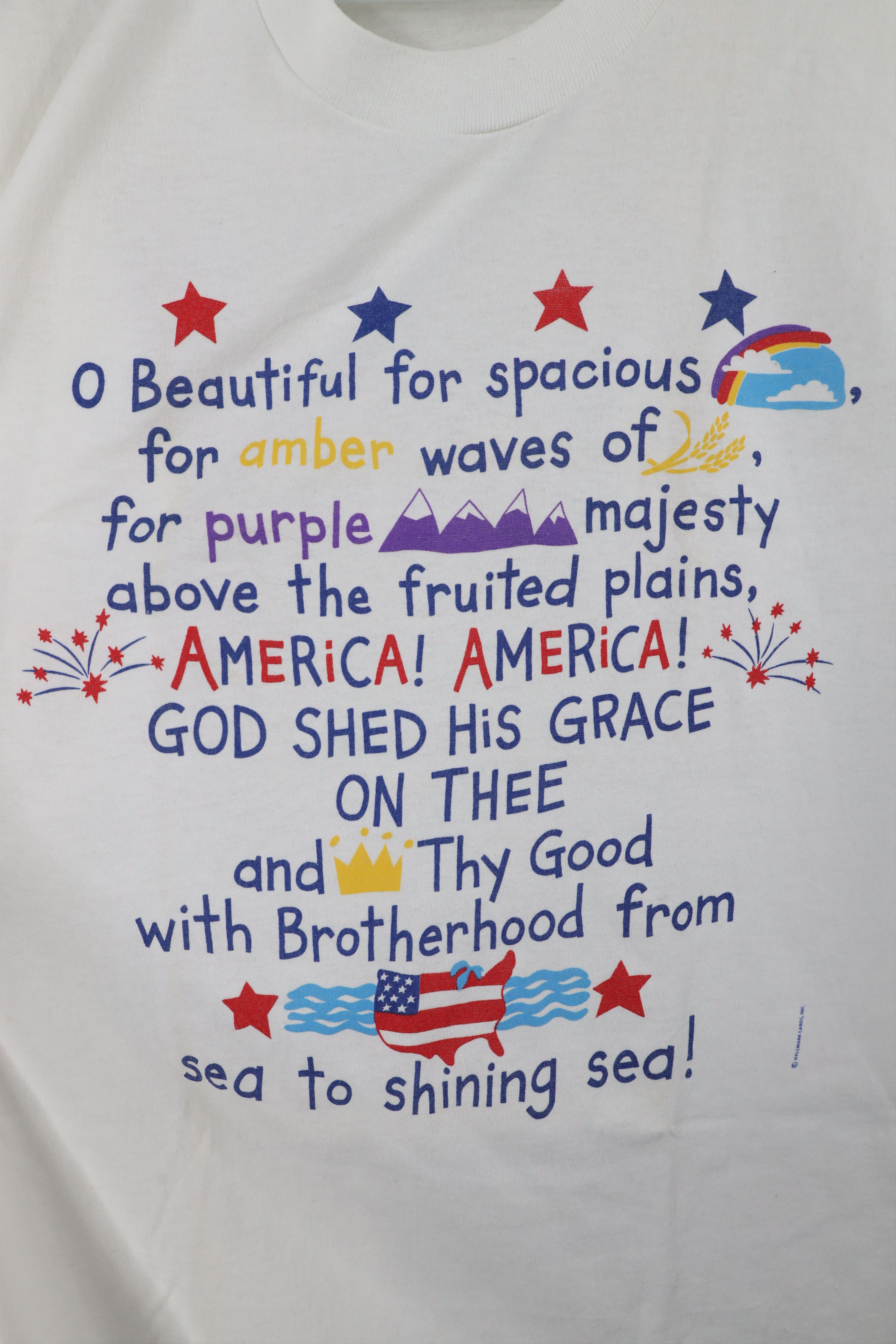 Vintage Vintage 80s 90s Hallmark Cards Beautiful T-Shirt White USA Size XL / US 12-14 / IT 48-50 - 4 Thumbnail