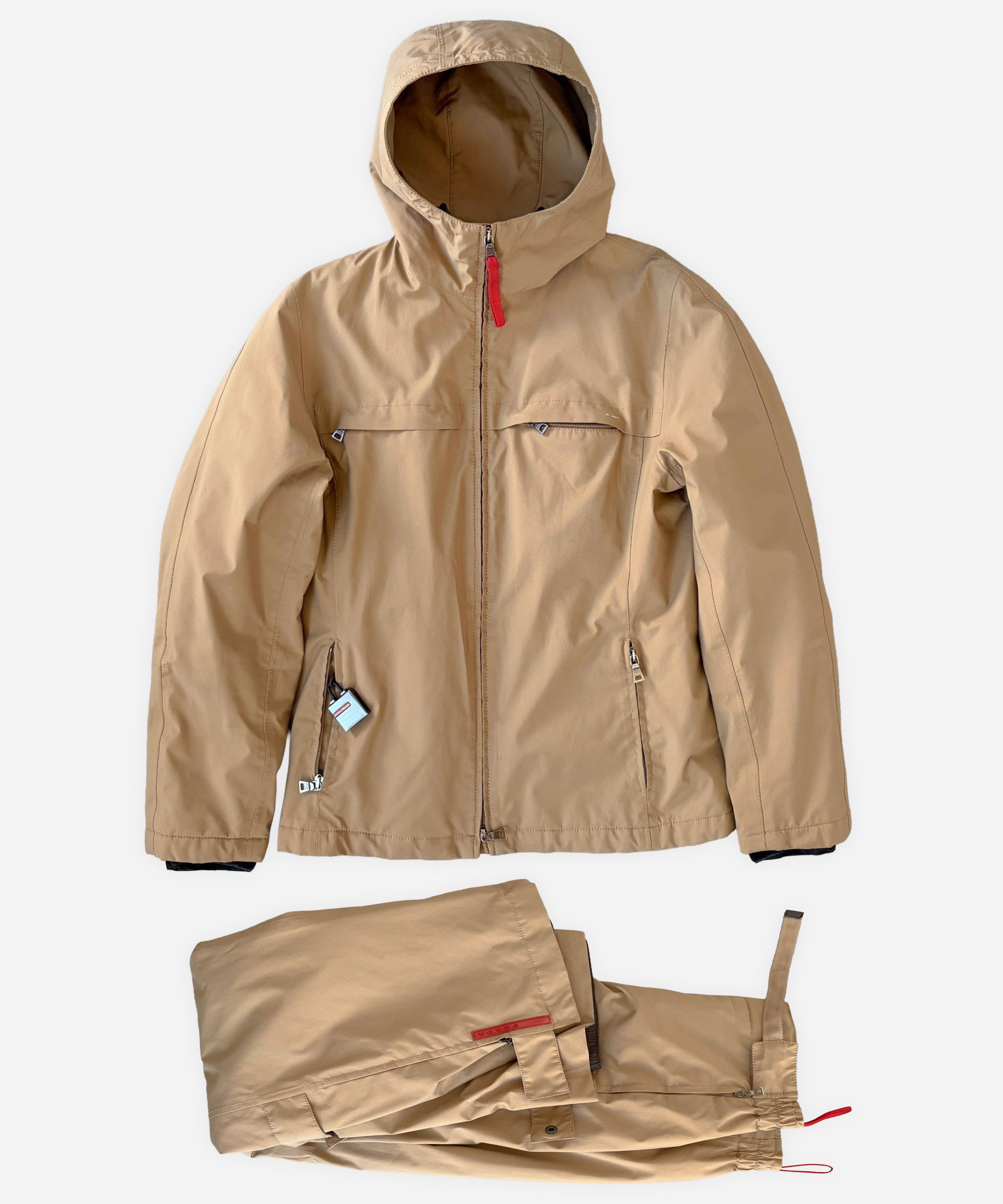 Goretex × Prada × Vintage PRADA Luna Rossa Jacket Gore Tex Shell