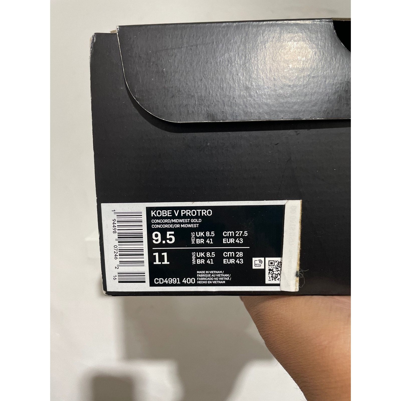 Nike NIKE KOBE 5 PROTRO 5 RINGS 2020 SIZE 9.5 NEW Size US 9.5 / EU 42-43 - 5 Thumbnail
