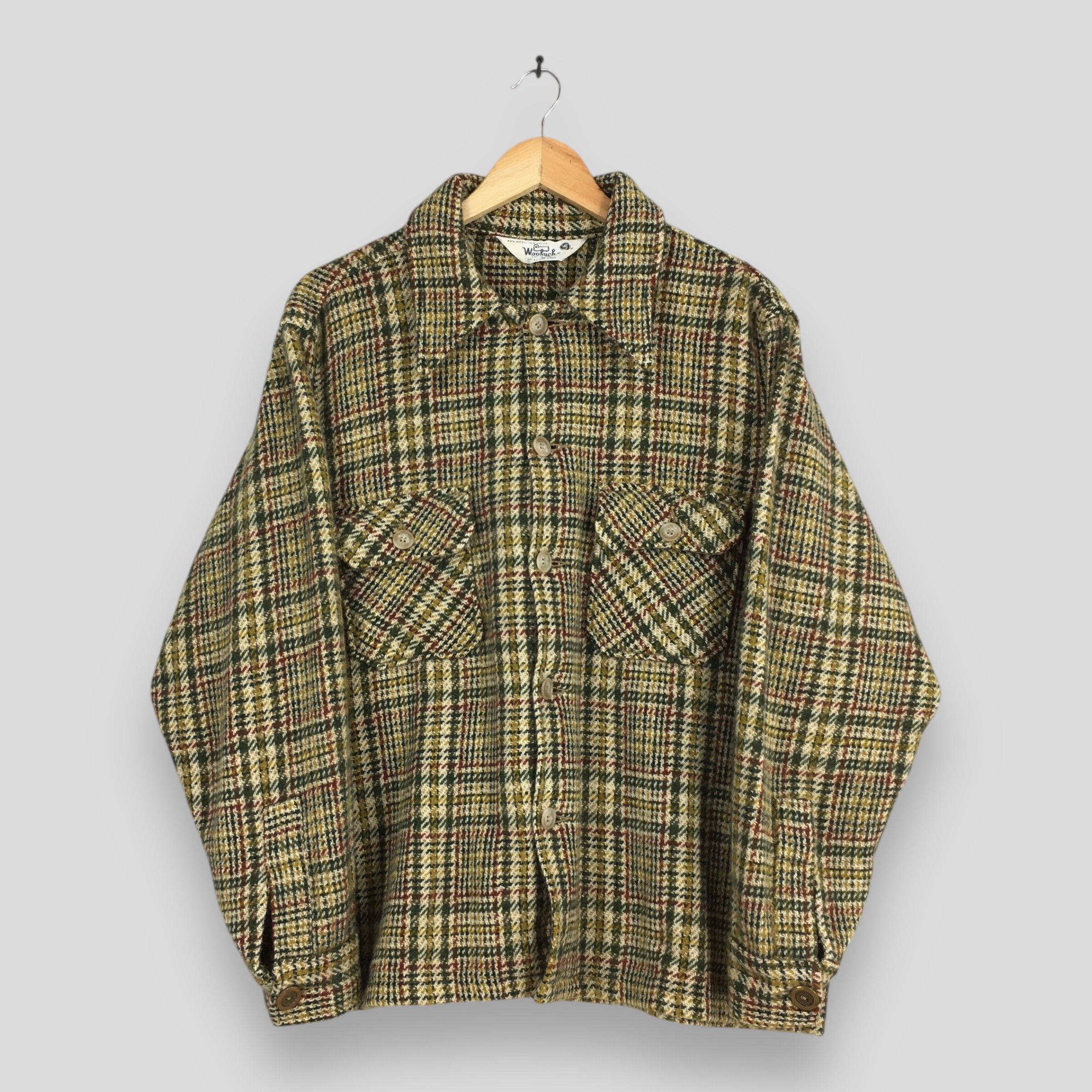 Woolrich Woolen Mills Vintage 1980's Woolrich Checkered Oxbow Flannel Large Size US L / EU 52-54 / 3 - 1 Thumbnail