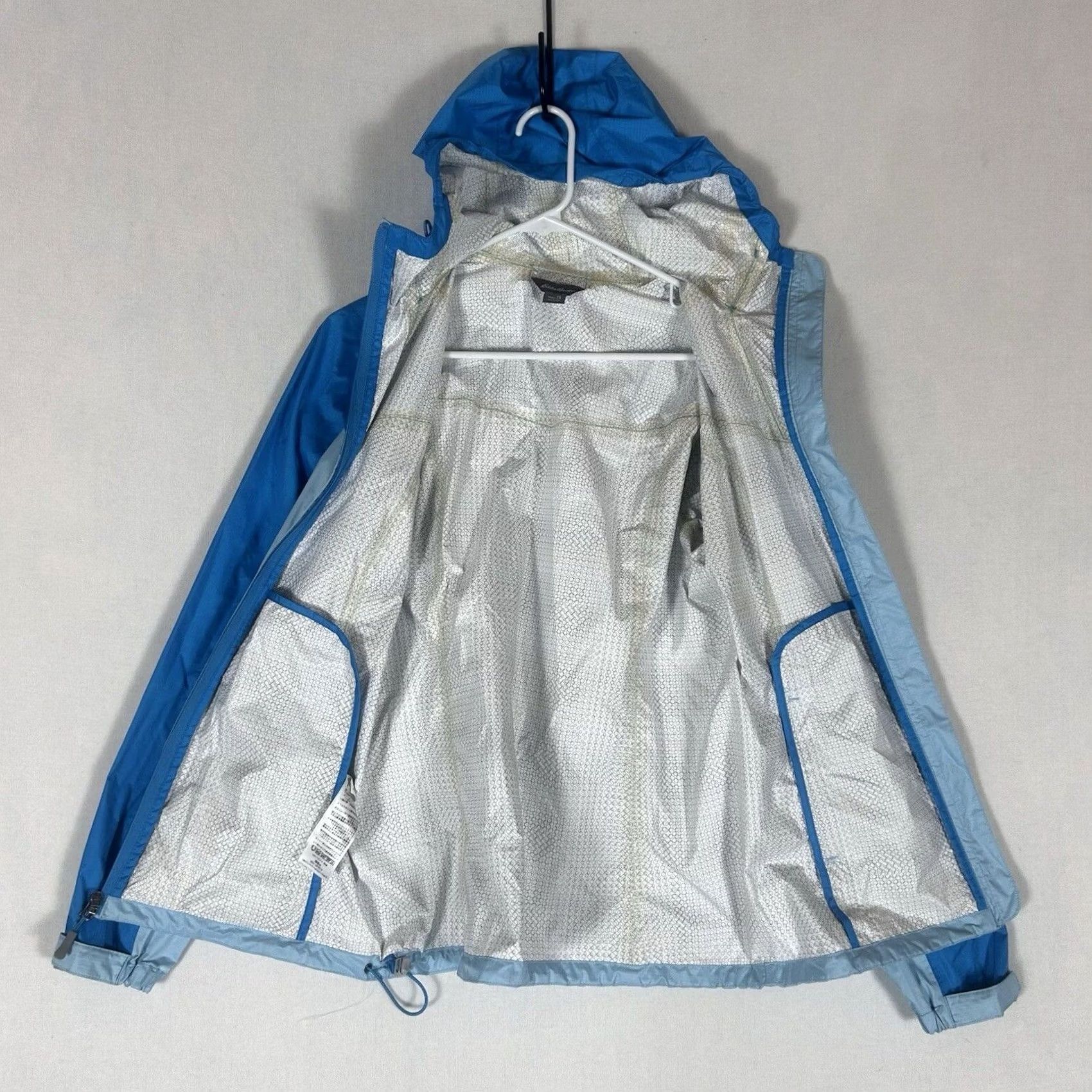 Eddie Bauer Eddie Bauer Weatheredge Jacket Womens TS Small Tall Blue Full Zip Hooded Size S / US 4 / IT 40 - 7 Thumbnail