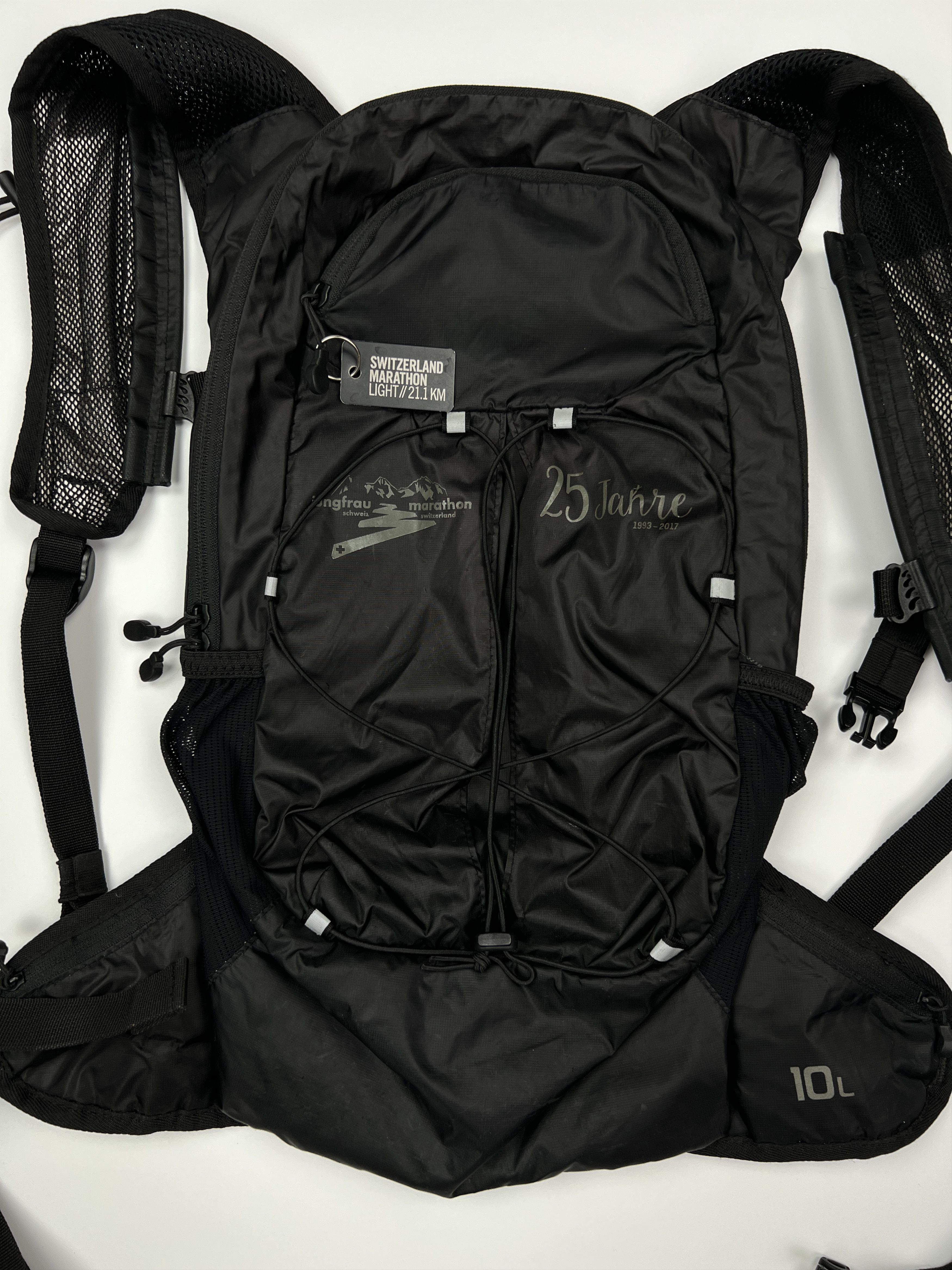 Asics Asics Black Nylon 10L Running Backpack Size ONE SIZE - 2 Thumbnail