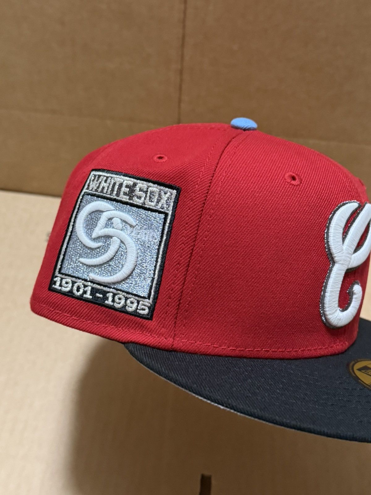 New Era 7 5/8 Chicago Sox SFD FNF “Banned” Edition Rushmore Size ONE SIZE - 3 Thumbnail