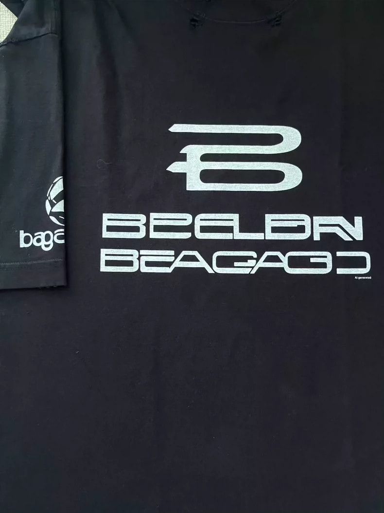 Other Balenciaga Logo Print Crew Neck T-Shirt Size US XS / EU 42 / 0 - 3 Thumbnail
